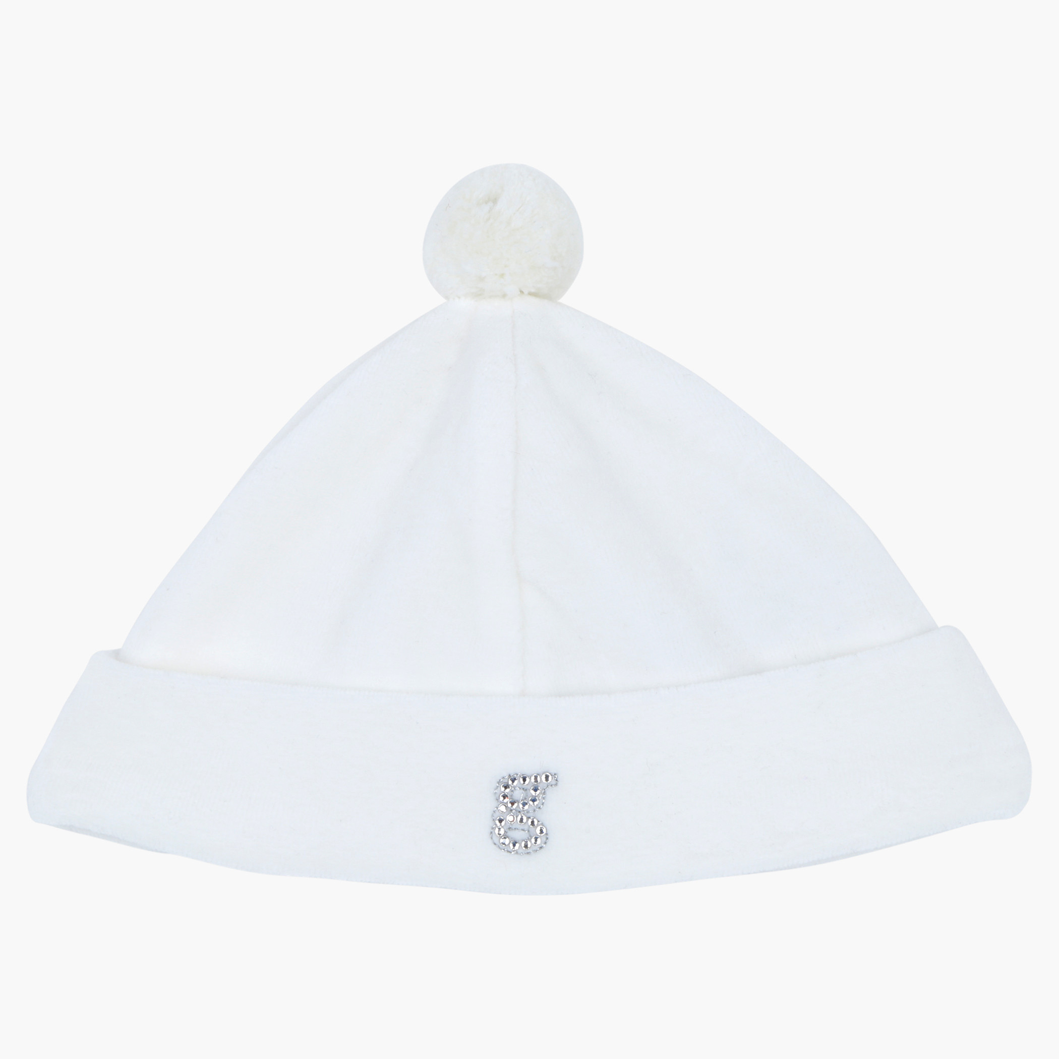 Giggles Embellished Beanie Cap-baby-girls-accessories-caps-image-1