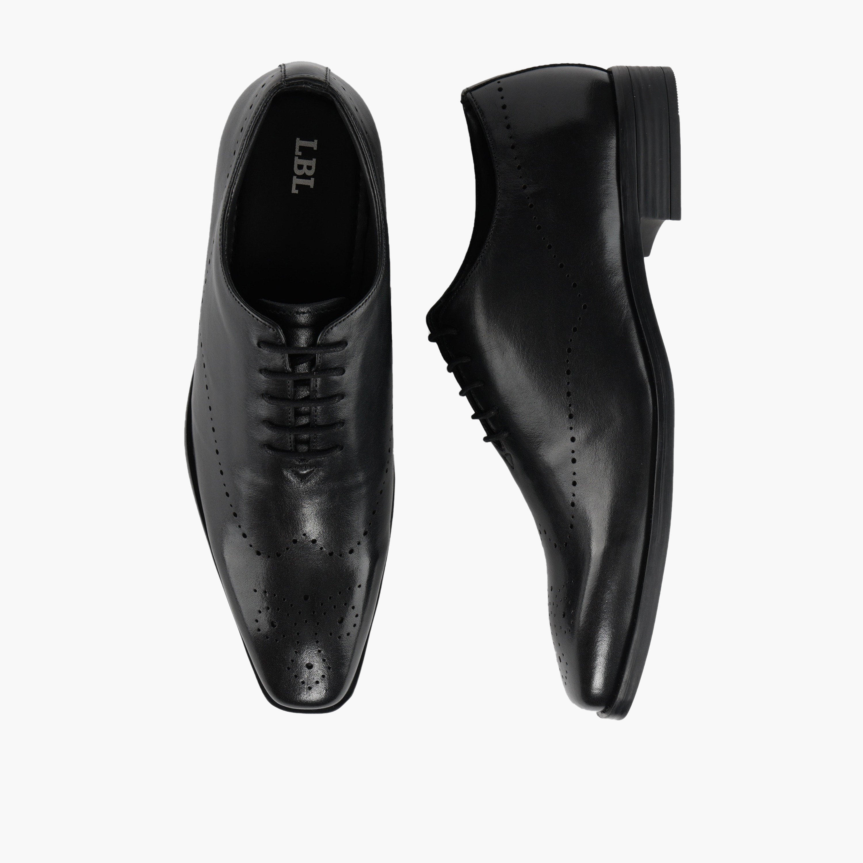 حذاء بروغ للرجال برباط إغلاق من إل بي إل من شوإكسبرس-men-shoes-formalshoes-image-1
