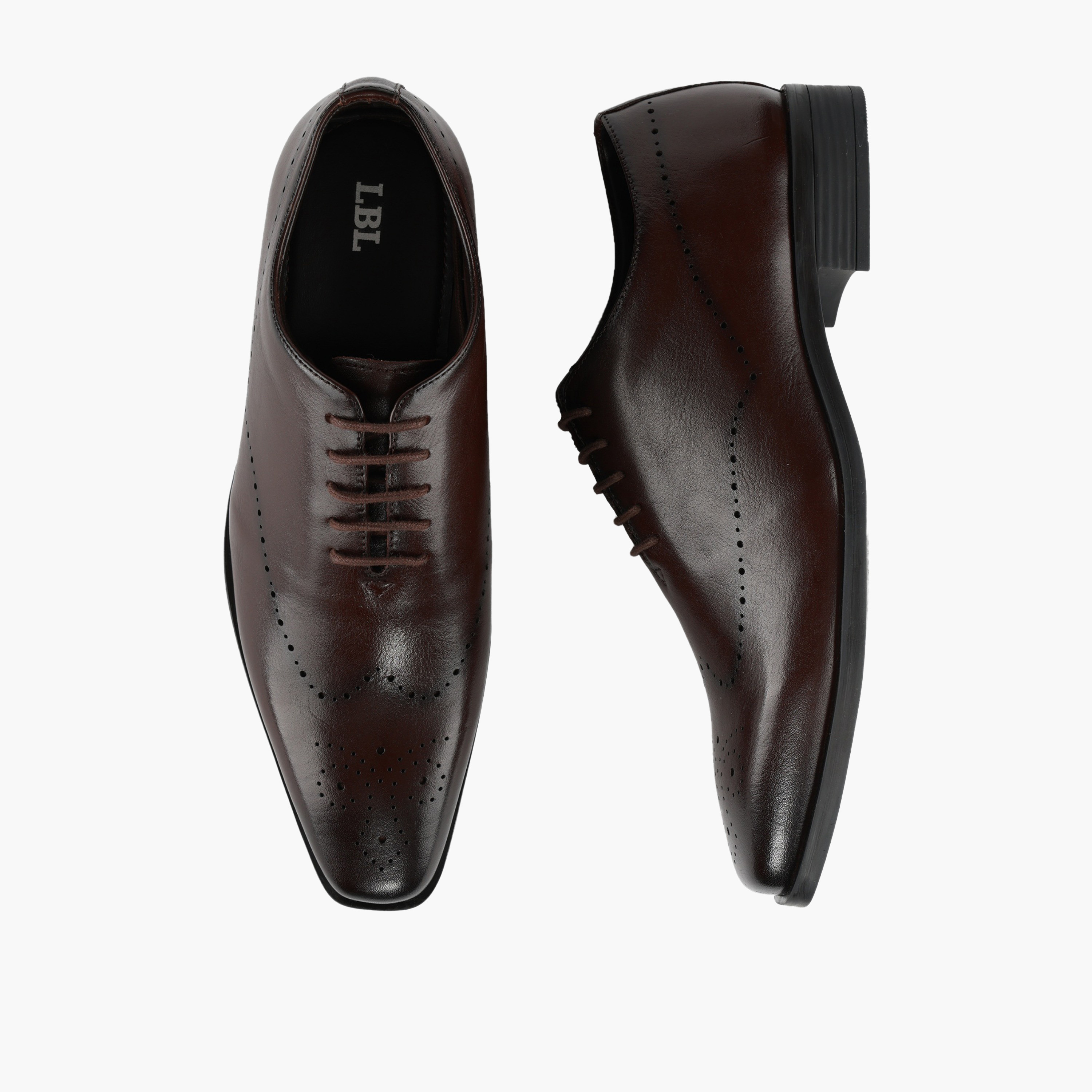 LBL by Shoexpress Men Lace-Up Brogue Shoes-men-shoes-formalshoes-image-1