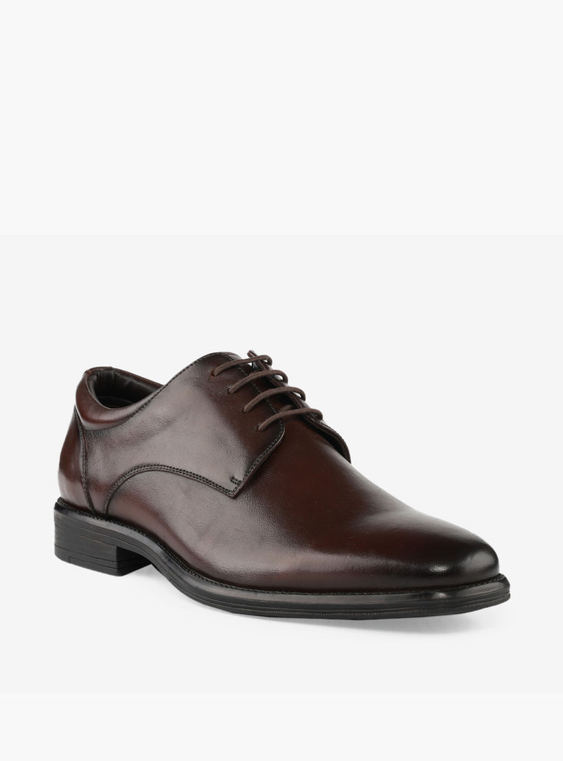 حذاء ديربي جلد برباط للرجال إل بي إل من شو إكسبريس-men-shoes-formalshoes-image-2