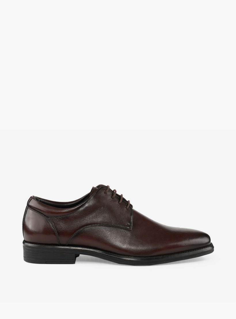حذاء ديربي جلد برباط للرجال إل بي إل من شو إكسبريس-men-shoes-formalshoes-image-3