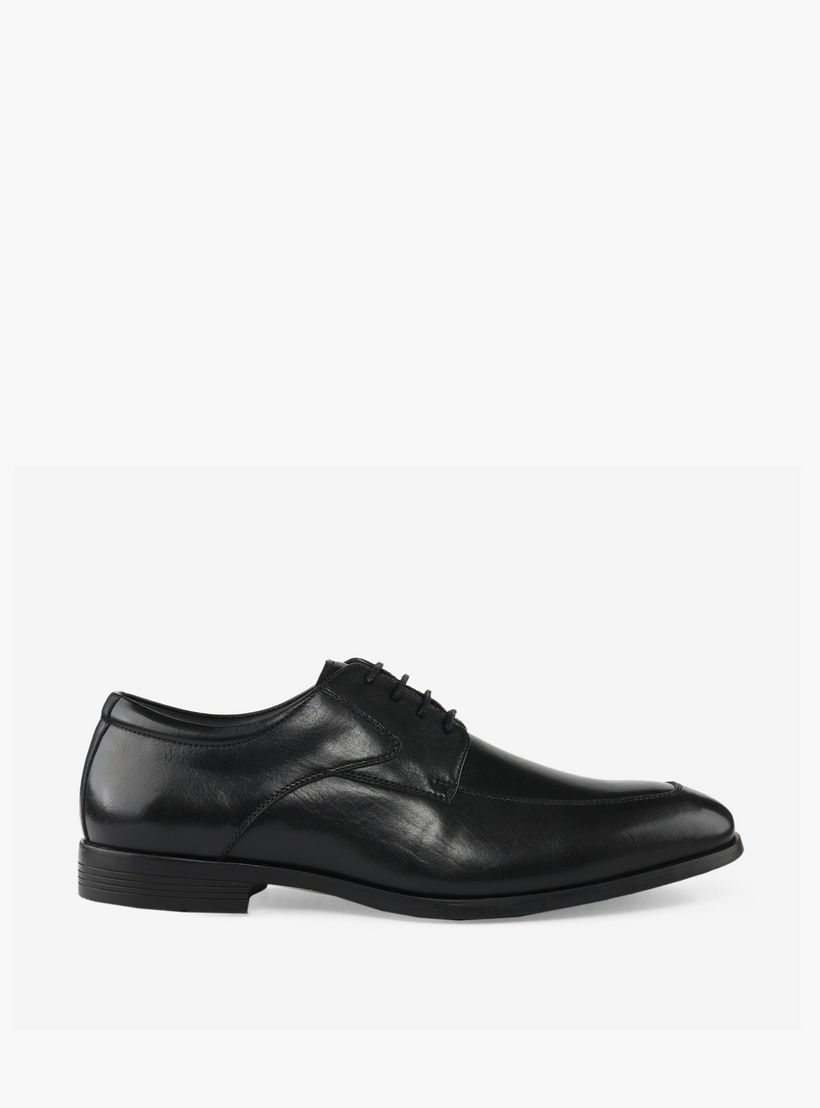 حذاء ديربي جلد برباط إغلاق للرجال من إل بي إل من شو إكسبريس-men-shoes-formalshoes-image-3