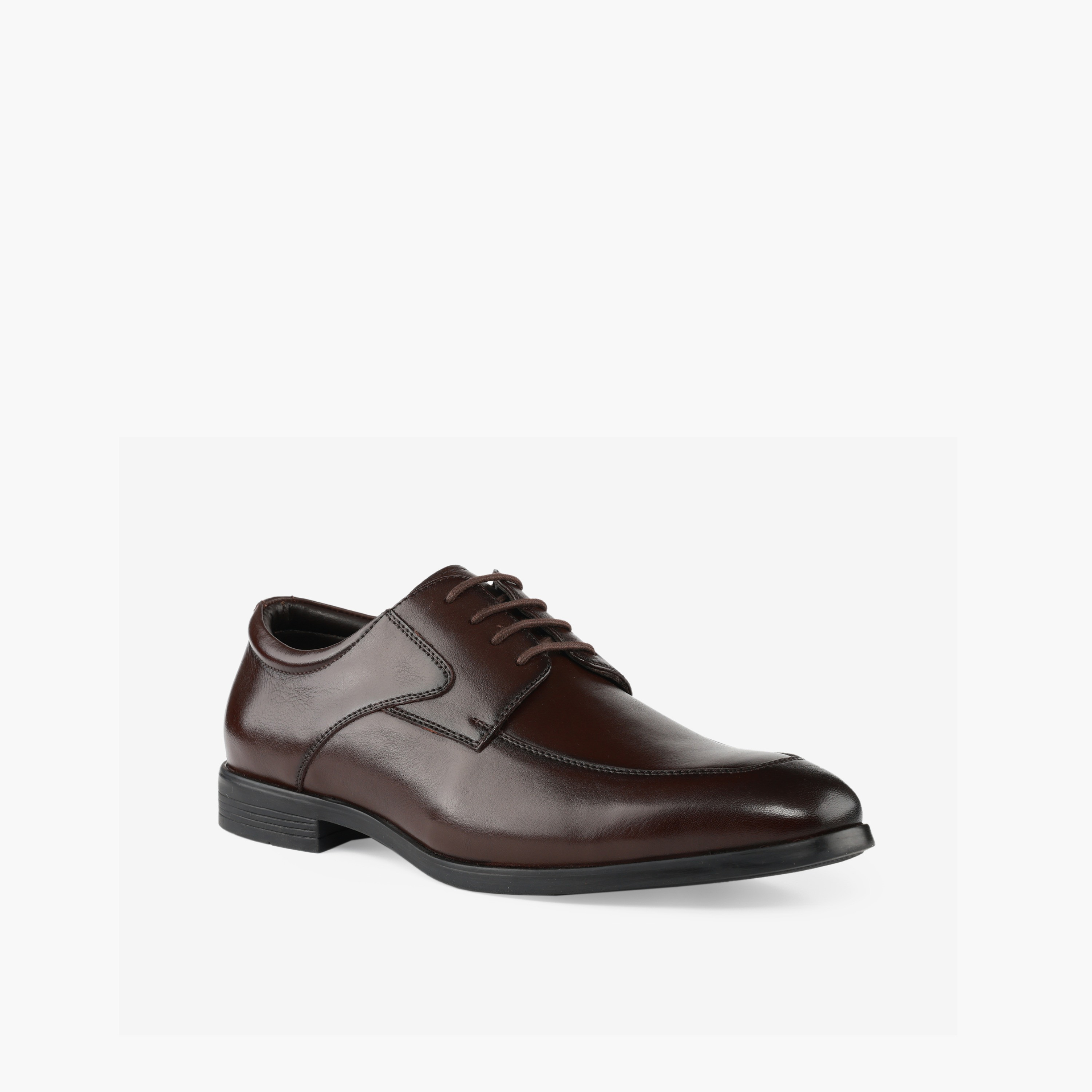 حذاء ديربي جلد برباط إغلاق للرجال من إل بي إل من شو إكسبريس-men-shoes-formalshoes-image-2