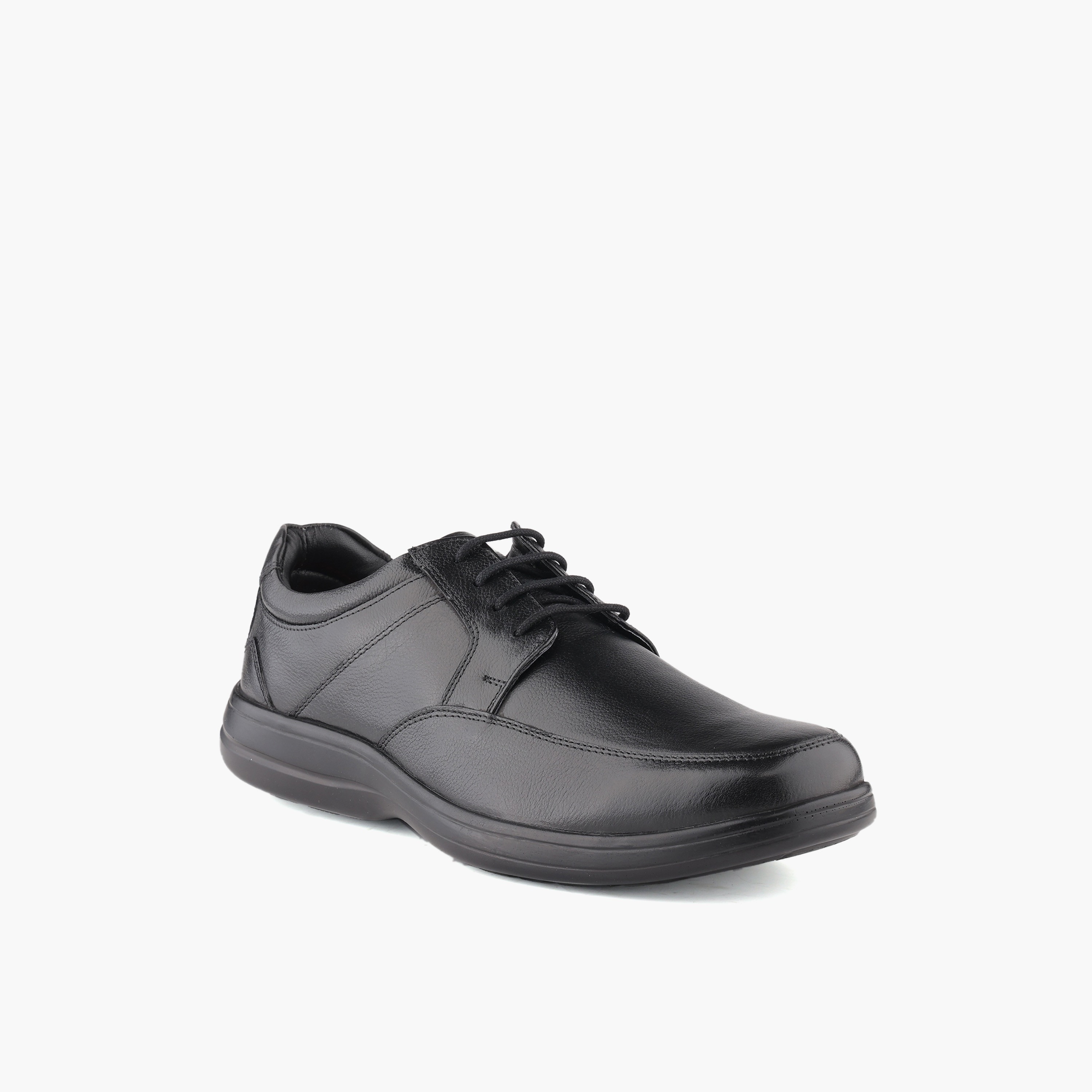حذاء ديربي جلد طبيعي برباط للرجال من لو كونفور-men-shoes-formalshoes-image-2