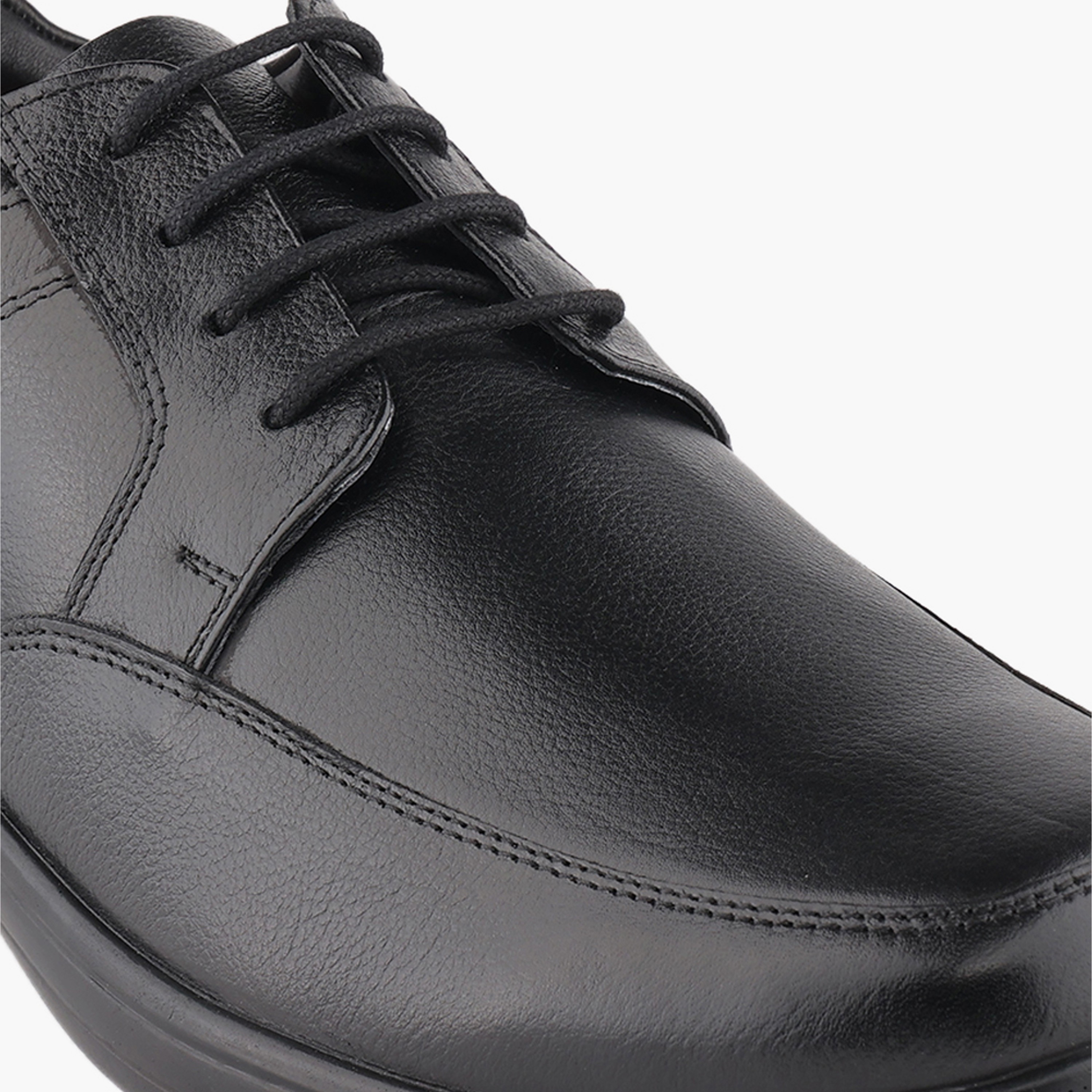 حذاء ديربي جلد طبيعي برباط للرجال من لو كونفور-men-shoes-formalshoes-image-4