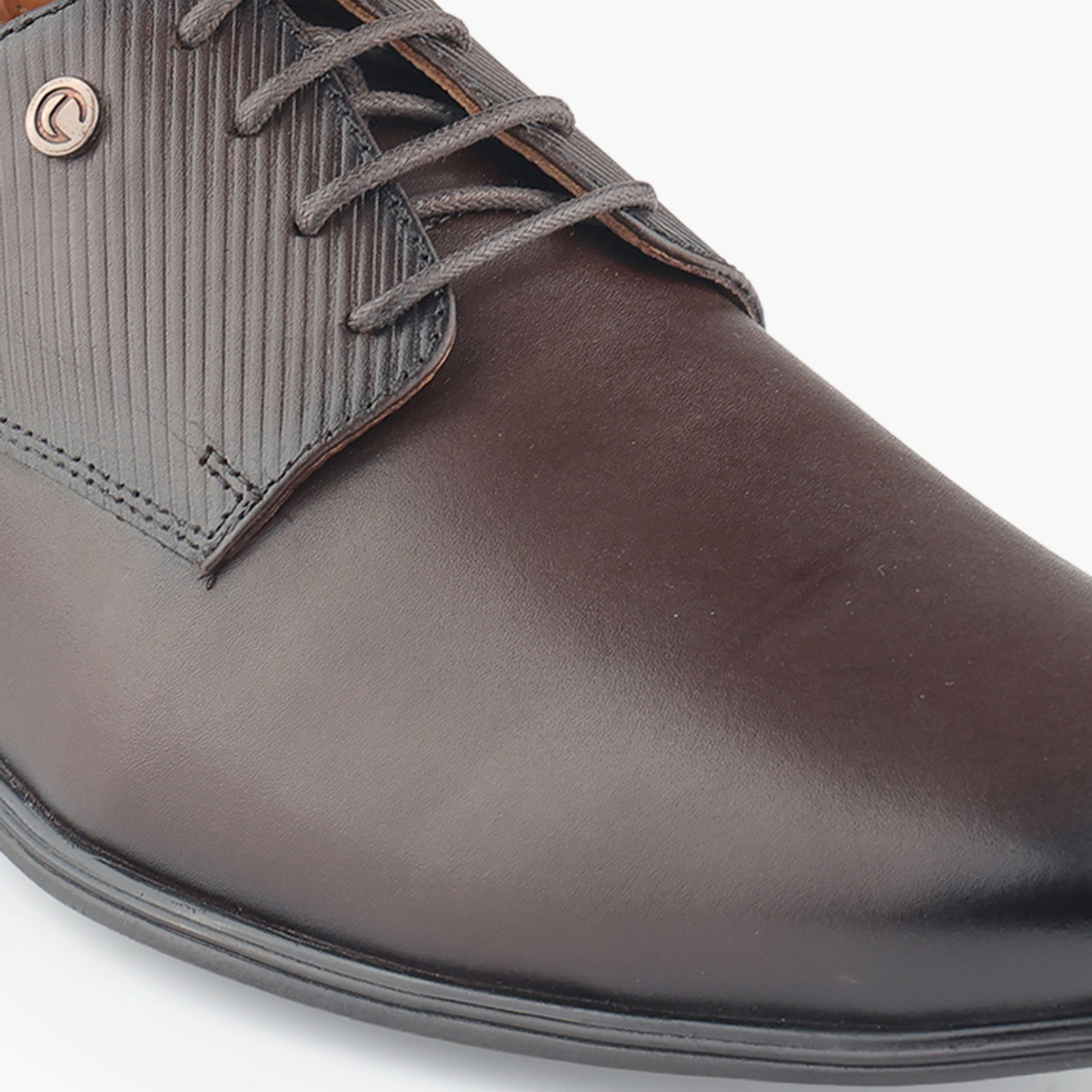 Le Confort Men Genuine Leather Lace-Up Derby Shoes-men-shoes-formalshoes-image-4