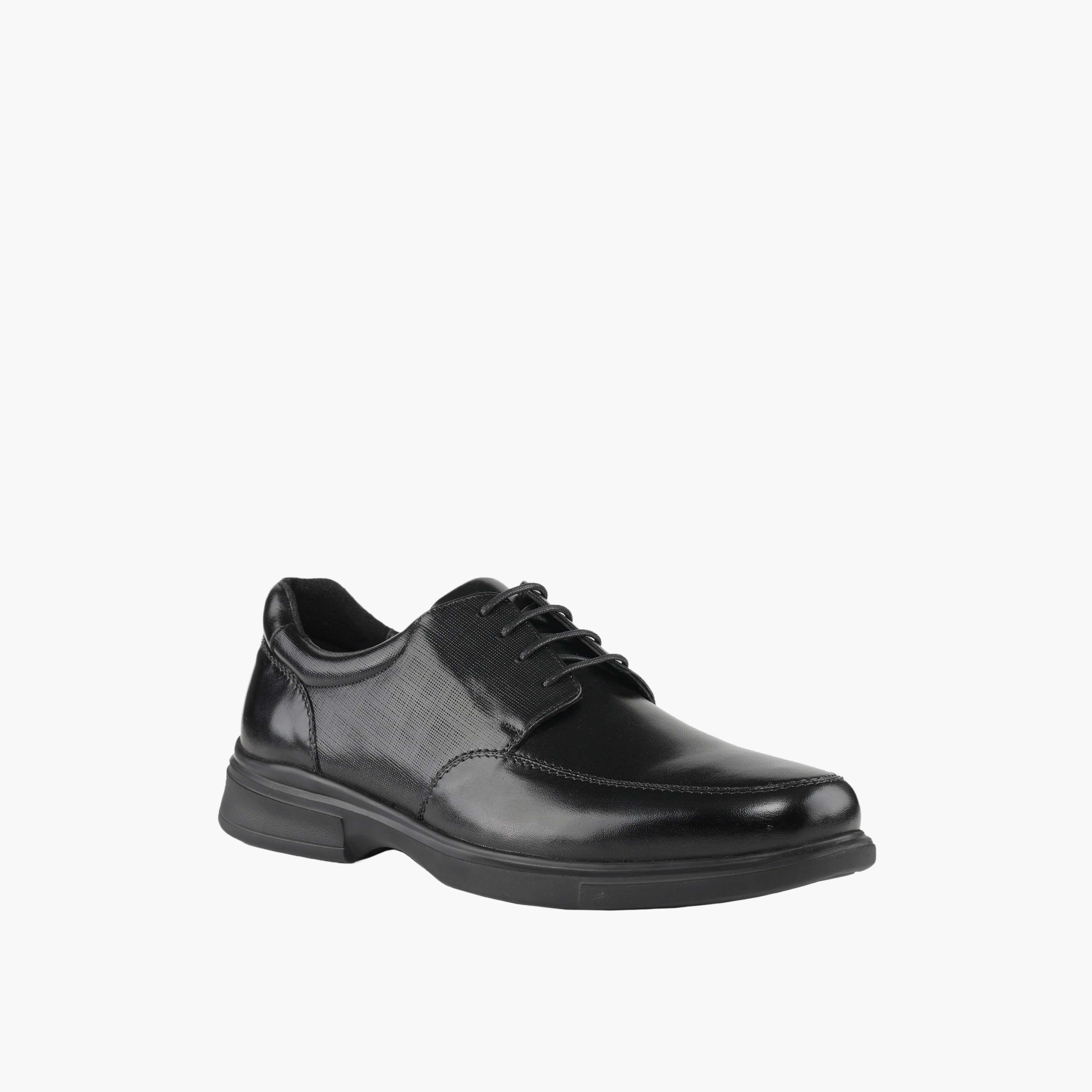Le Confort Men Lace-Up Leather Derby Shoes-men-shoes-formalshoes-image-2