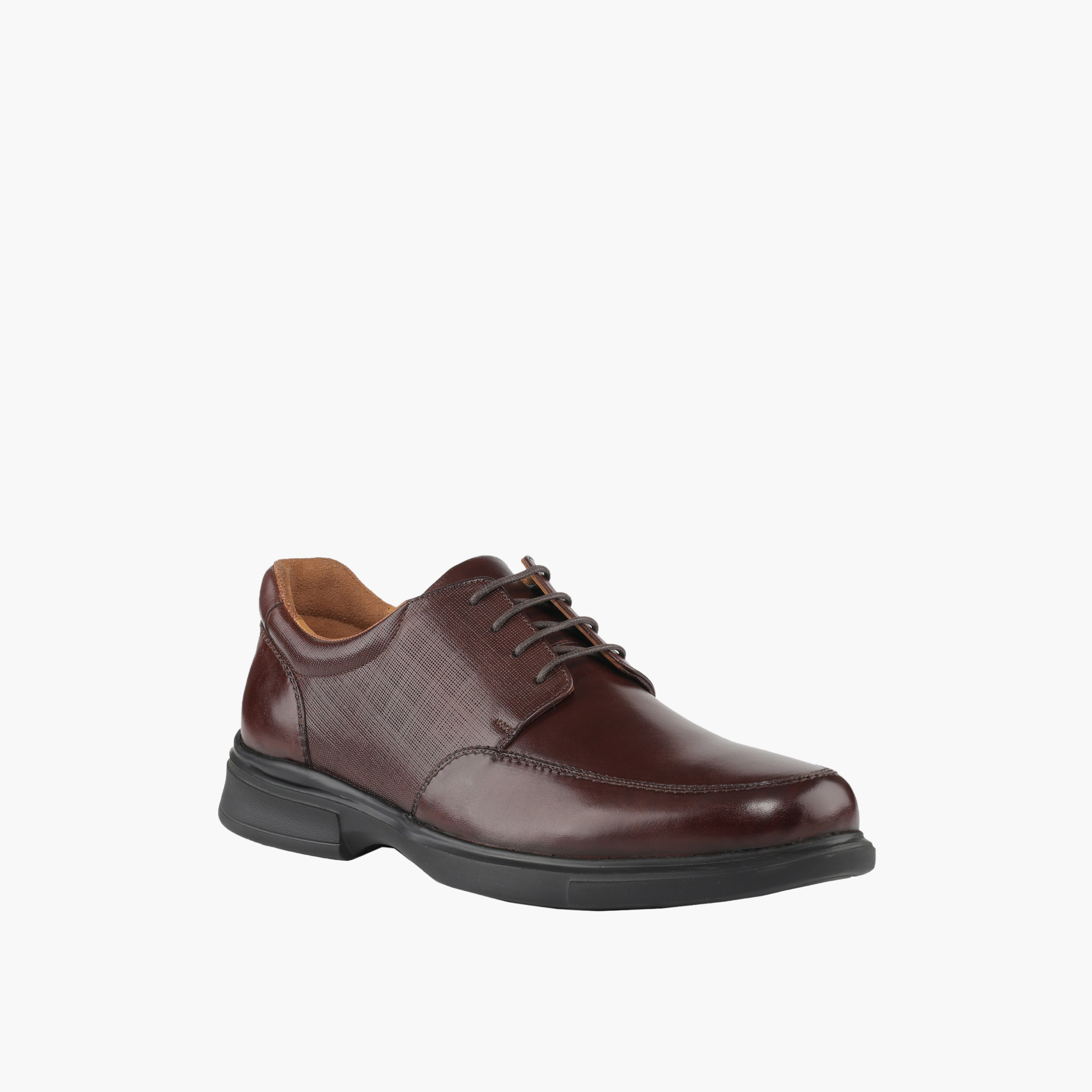 حذاء ديربي جلد برباط للرجال من لو كونفورت-men-shoes-formalshoes-image-2