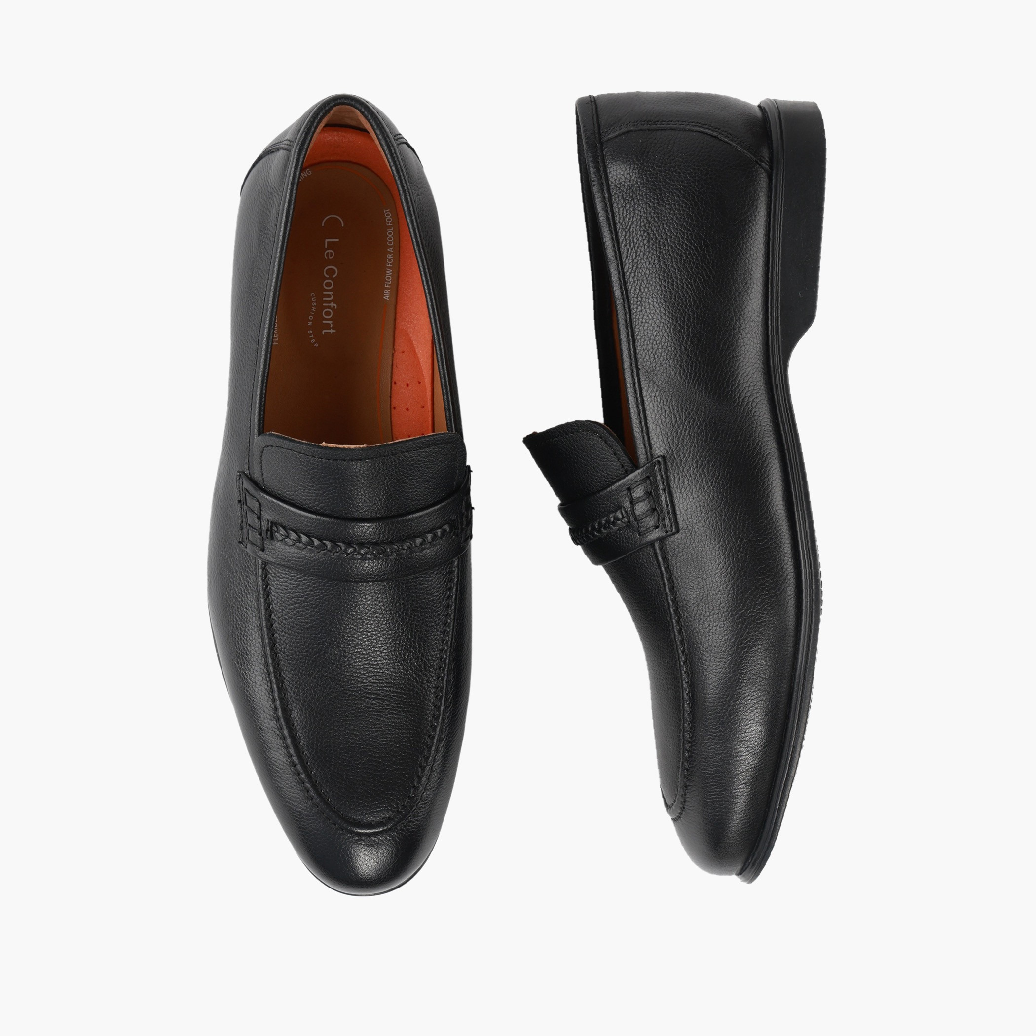 Le Confort Men Leather Loafers-men-shoes-formalshoes-image-1