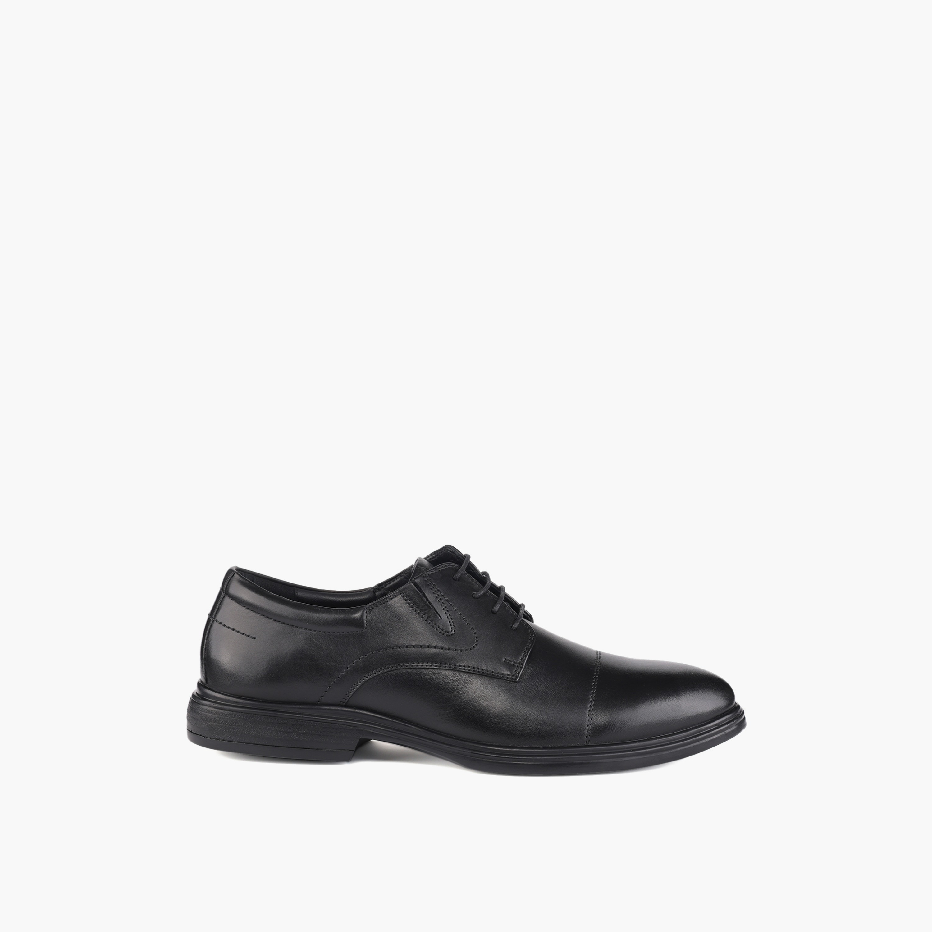حذاء ديربي جلد برباط للرجال من لو كونفورت-men-shoes-formalshoes-image-3