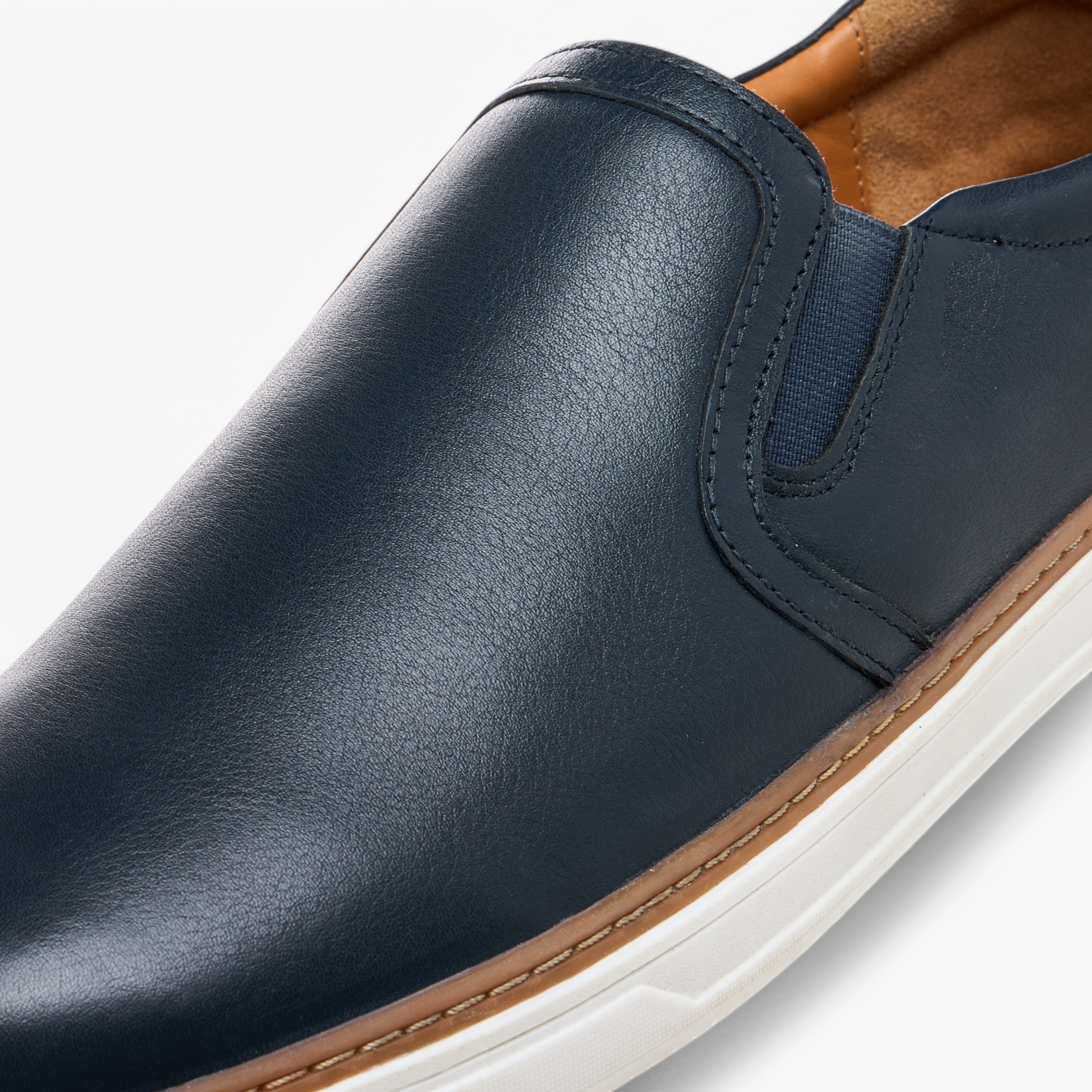 Duchini Men's Leather Textured Slip-On Loafers-men-shoes-loafersandmoccasins-image-4