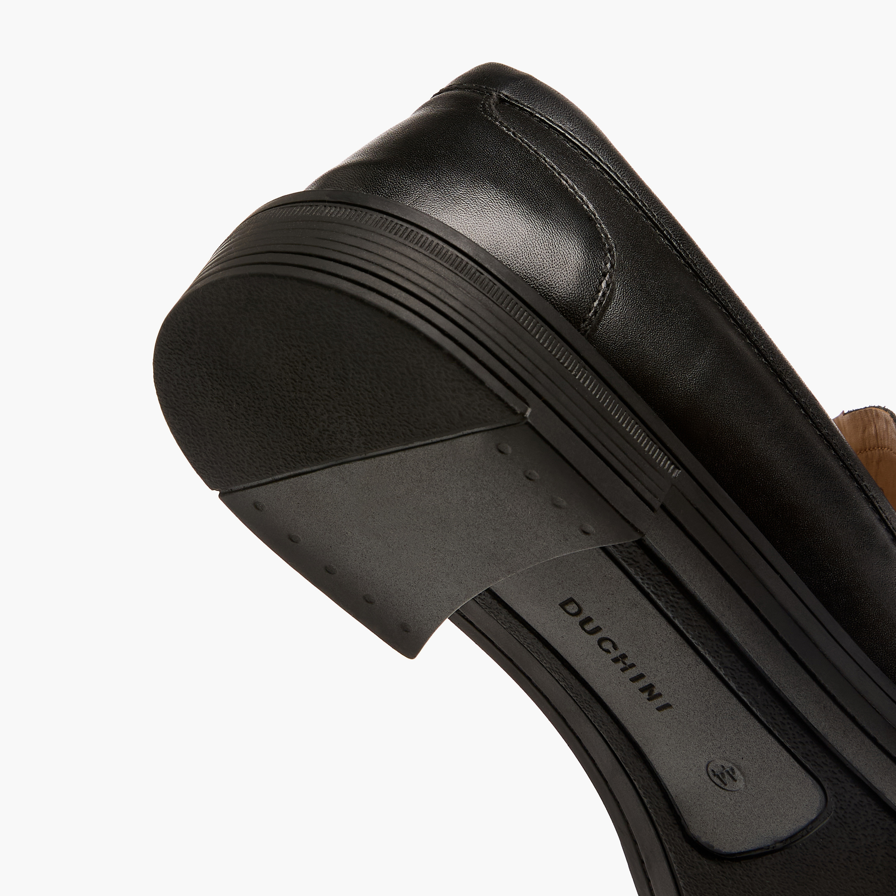 Duchini Men Textured Genuine Leather Loafers-men-shoes-loafersandmoccasins-image-5