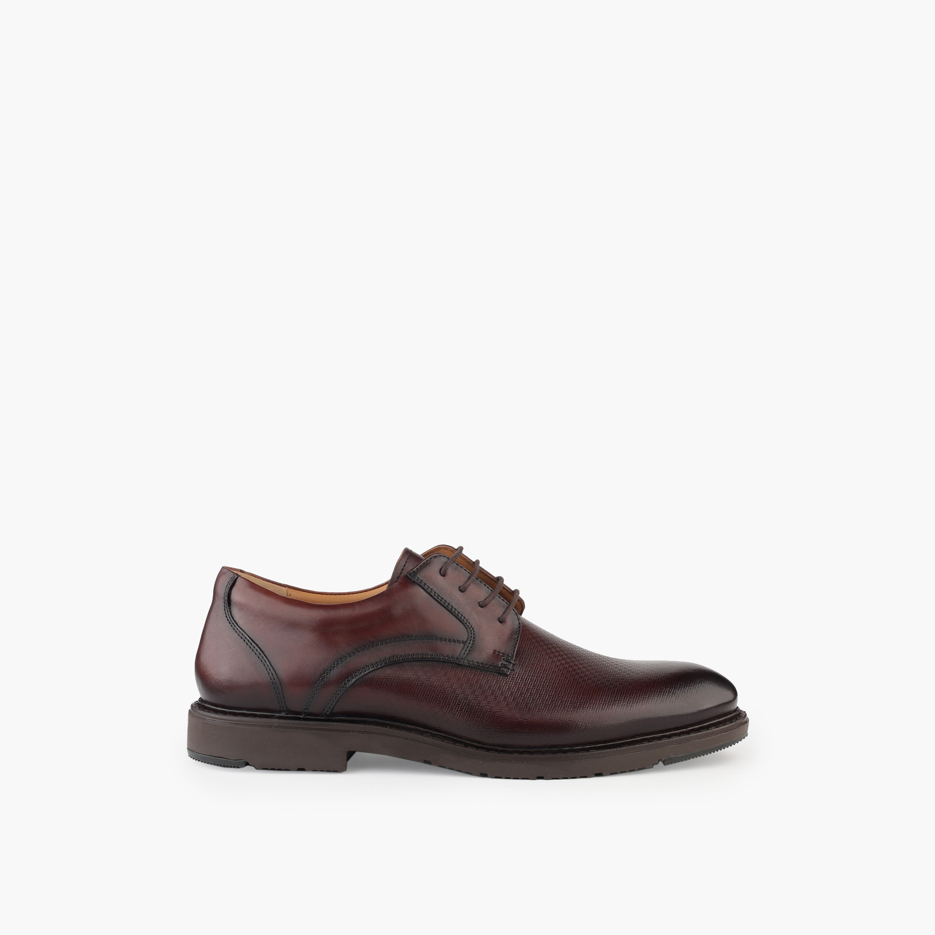 Duchini Men Genuine Leather Lace-Up Derby Shoes-men-shoes-formalshoes-image-3