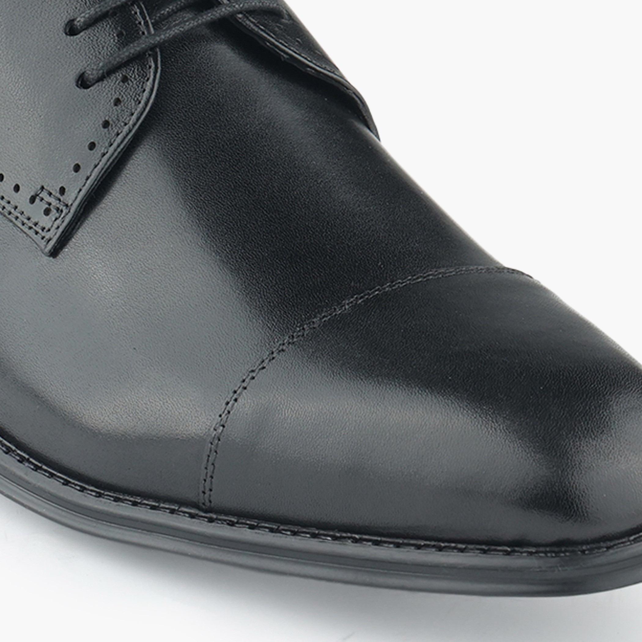 Duchini Men Genuine Leather Lace-Up Derby Shoes-men-shoes-formalshoes-image-4