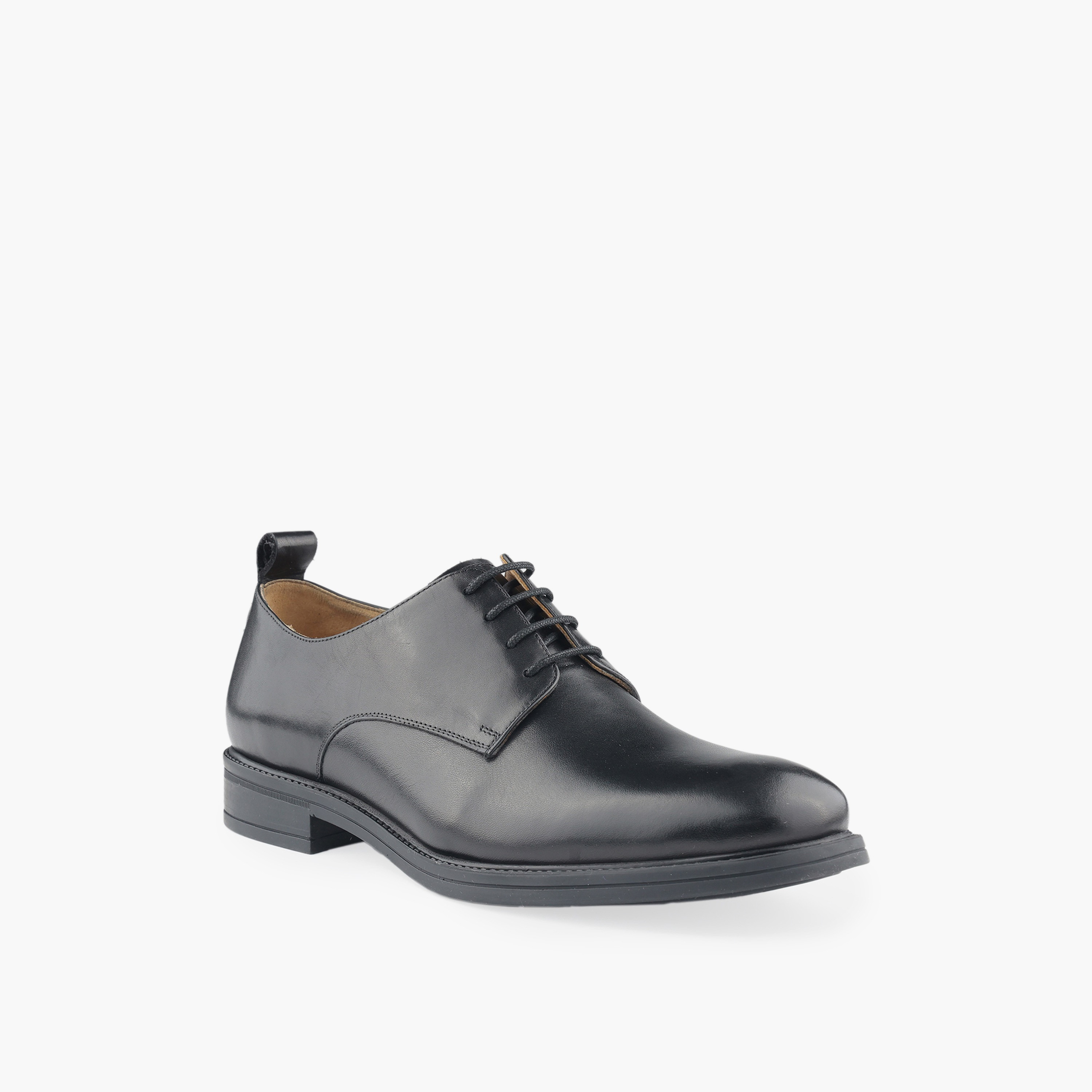 Duchini Men Genuine Leather Lace-Up Derby Shoes-men-shoes-formalshoes-image-2