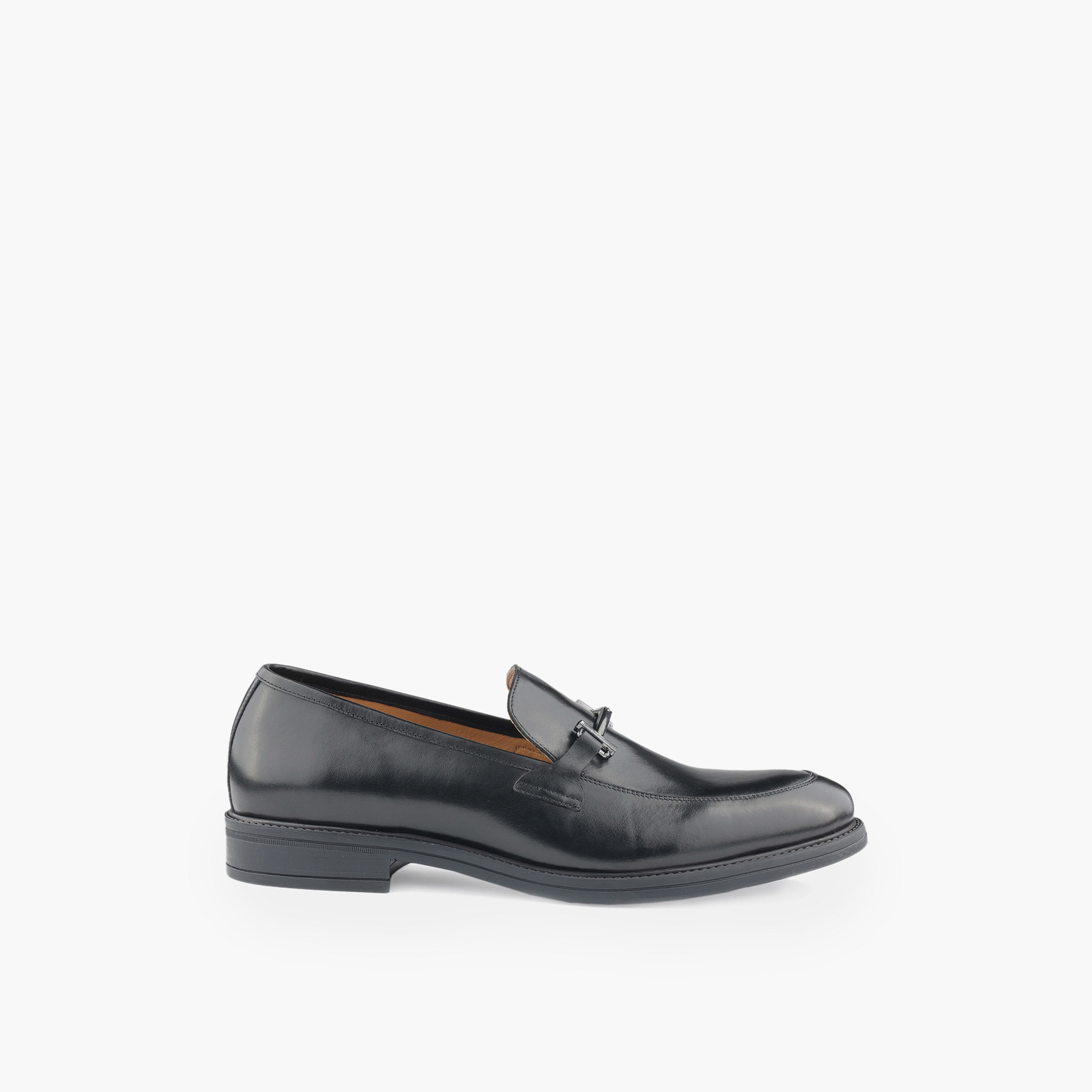 Duchini Men Genuine Leather Metal Accent Loafers-men-shoes-loafersandmoccasins-image-3