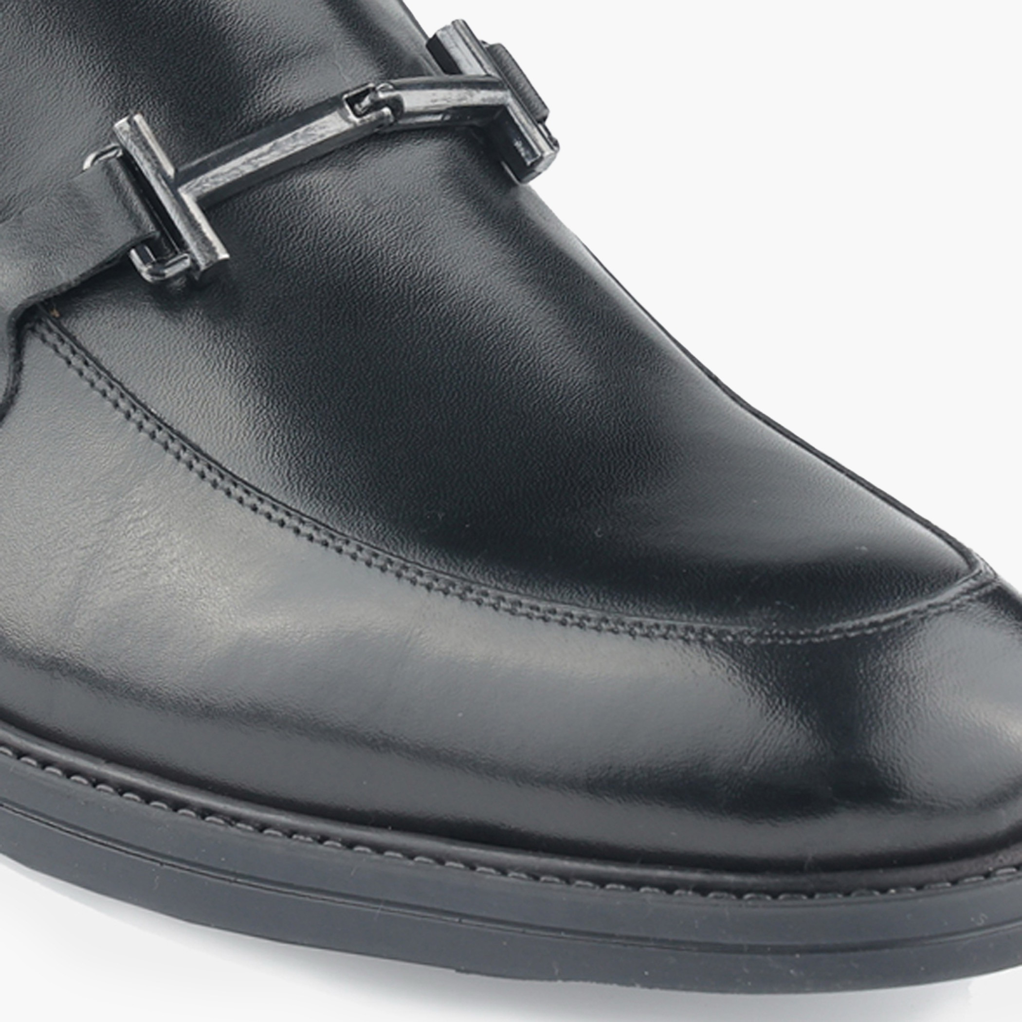 Duchini Men Genuine Leather Metal Accent Loafers-men-shoes-loafersandmoccasins-image-4