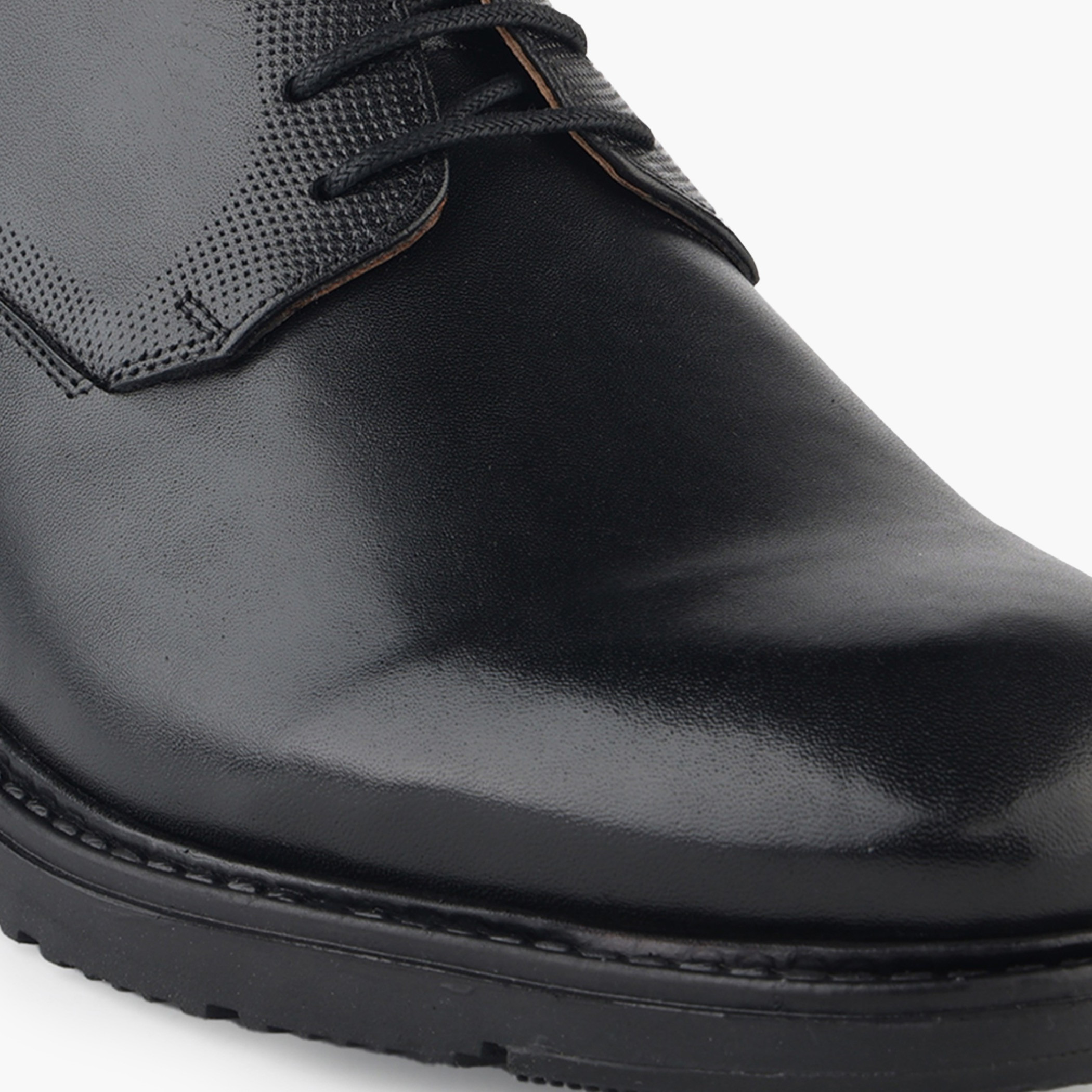 Duchini Men Genuine Leather Lace-Up Derby Shoes-men-shoes-formalshoes-image-4