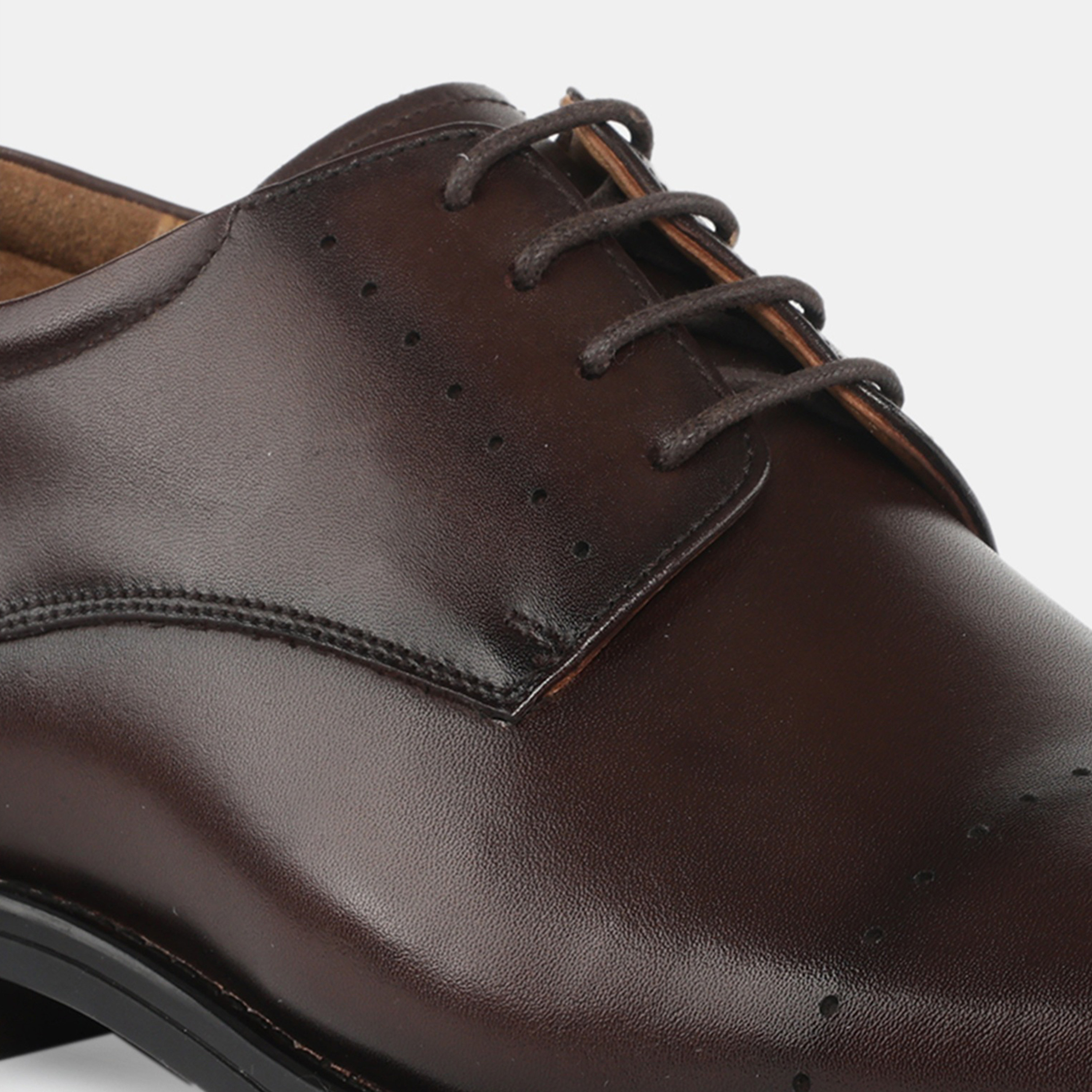 Duchini Men Leather Lace-Up Brogue Shoes-men-shoes-formalshoes-image-4