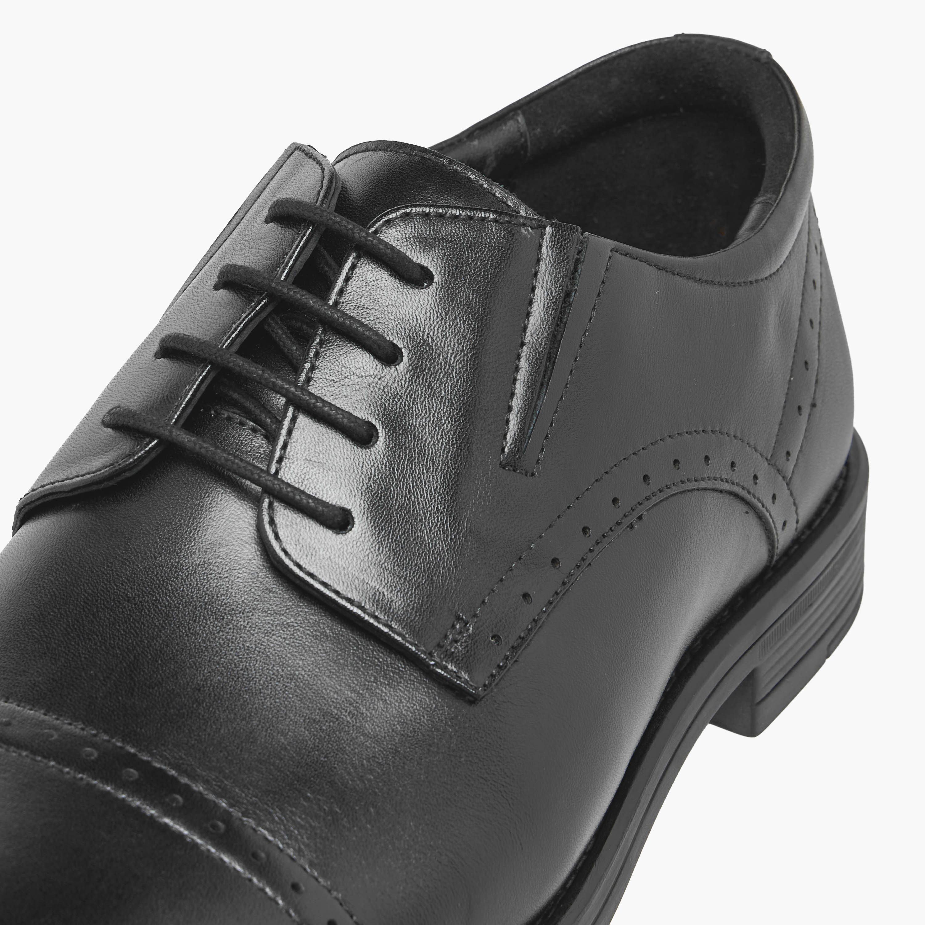 Duchini Men Leather Lace-Up Brogue Shoes-men-shoes-formalshoes-image-4