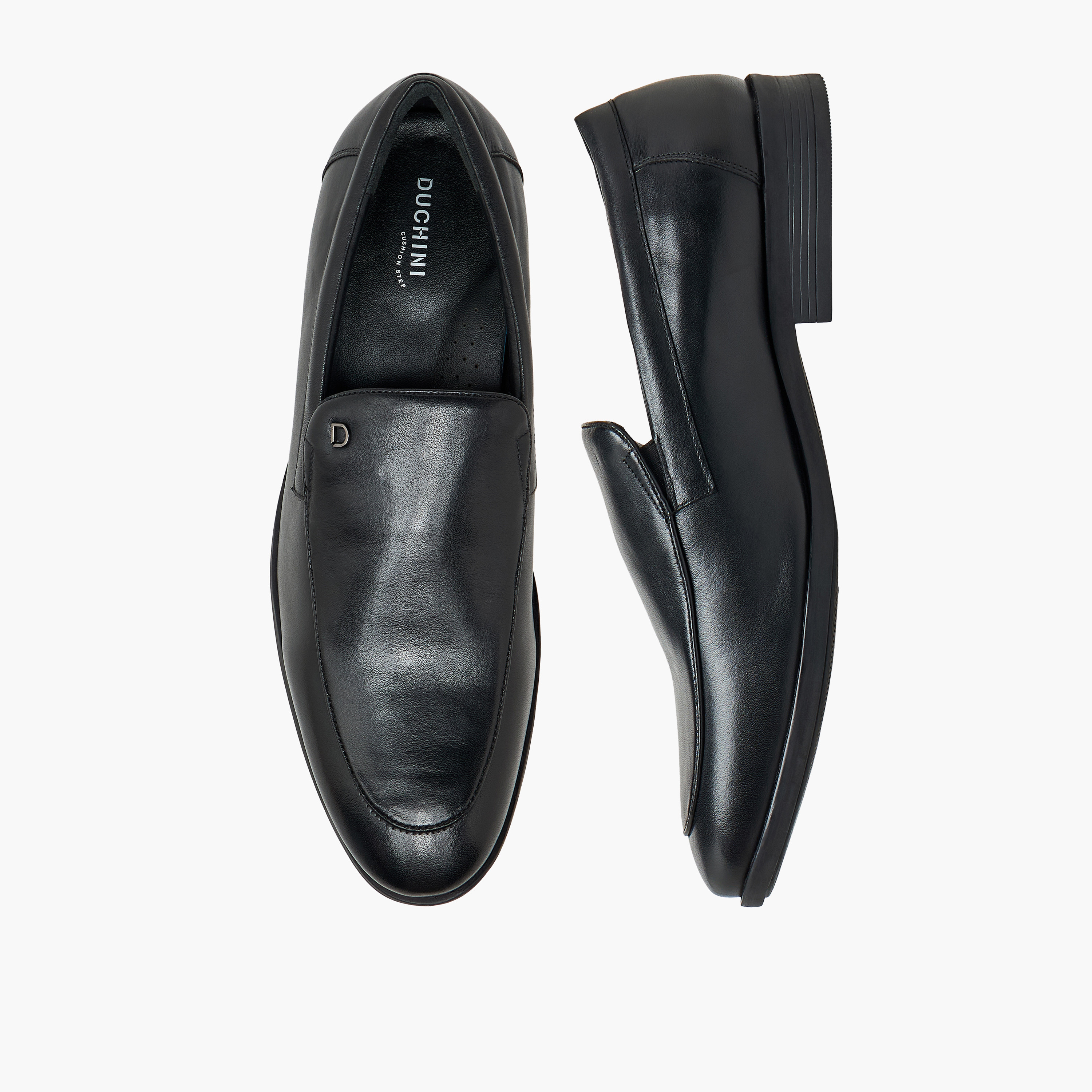 حذاء لوفر جلد سهل الإرتداء من دوتشيني-men-shoes-formalshoes-image-1
