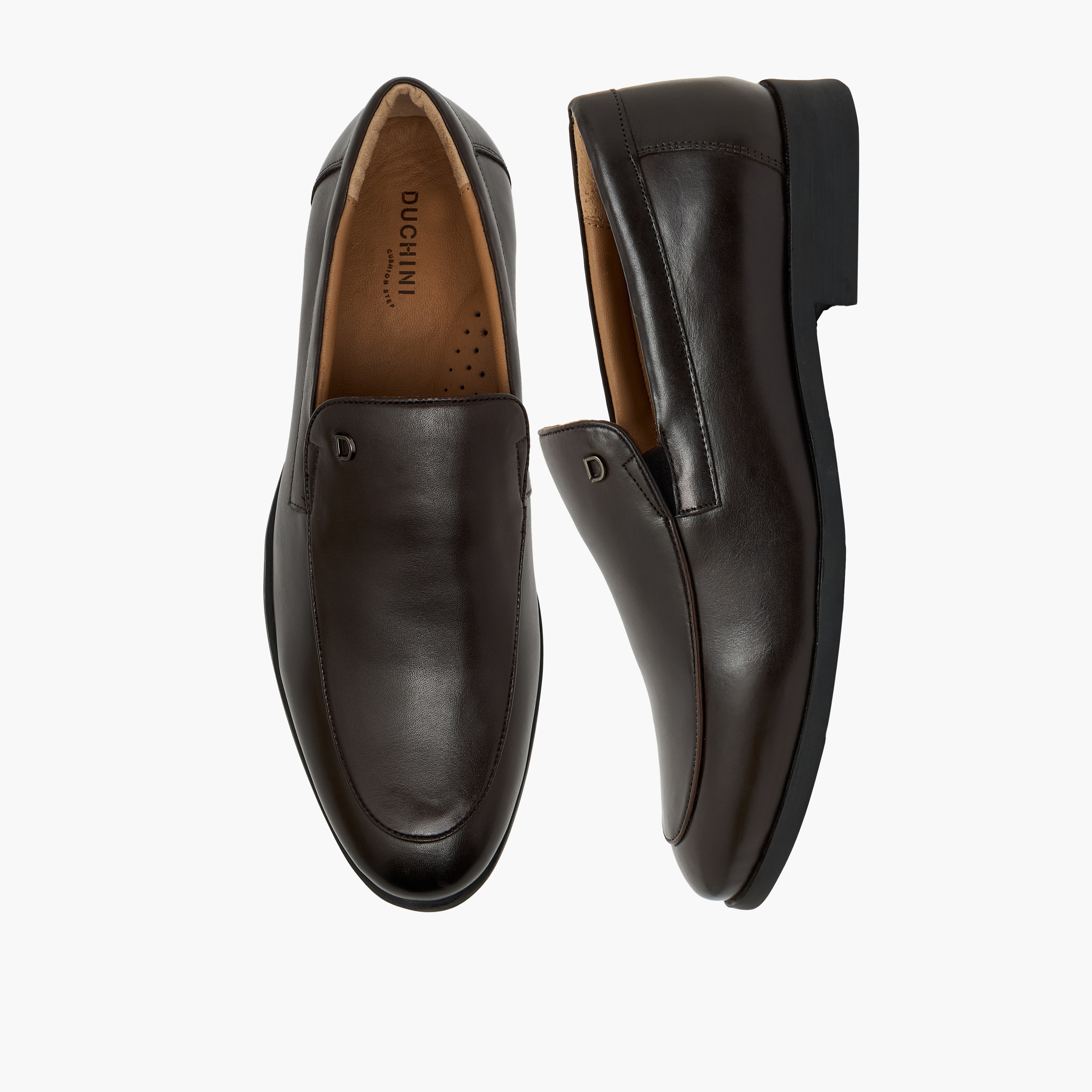 حذاء لوفر جلد سهل الإرتداء من دوتشيني-men-shoes-formalshoes-image-1