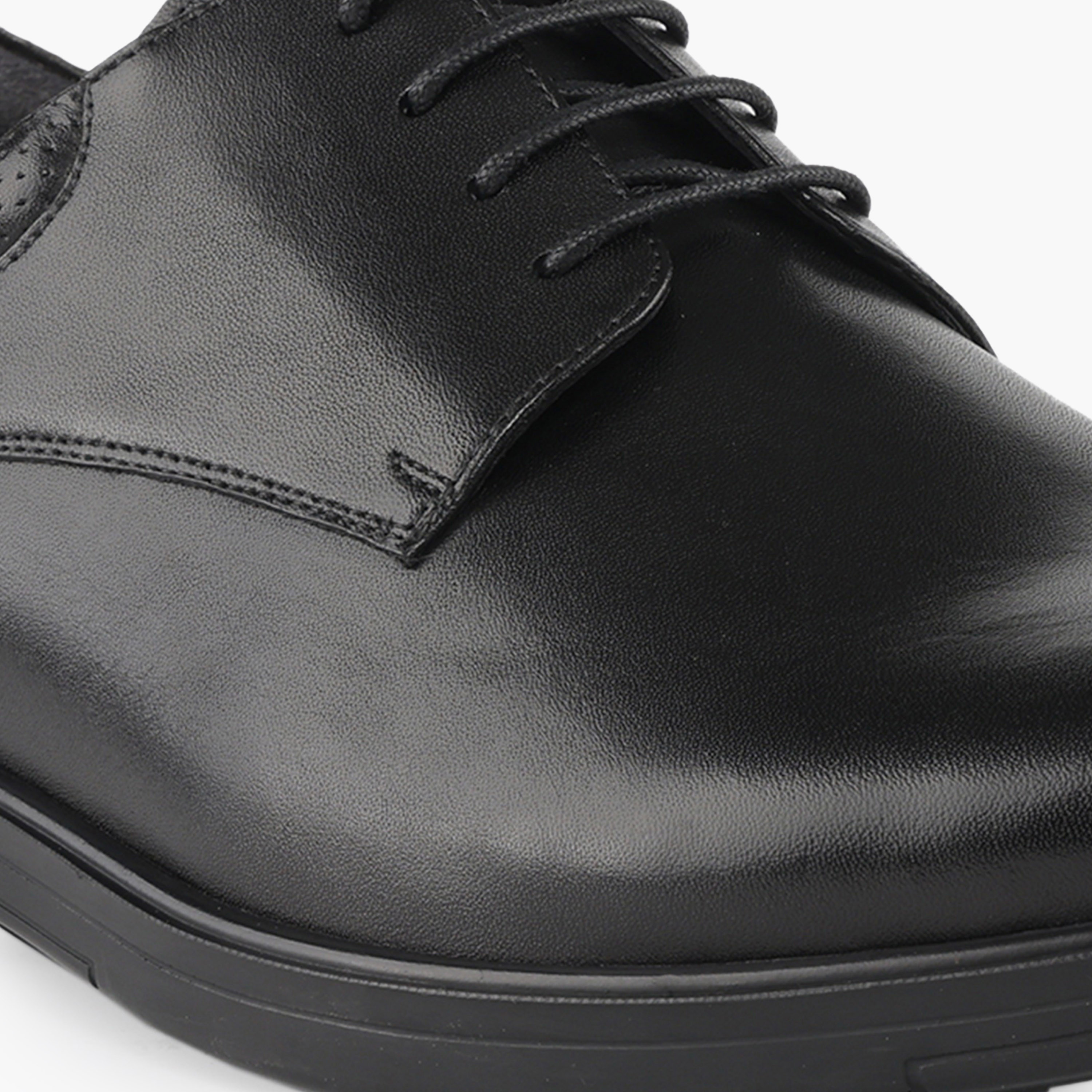حذاء ديربي جلد برباط للرجال من لو كونفورت-men-shoes-formalshoes-image-4