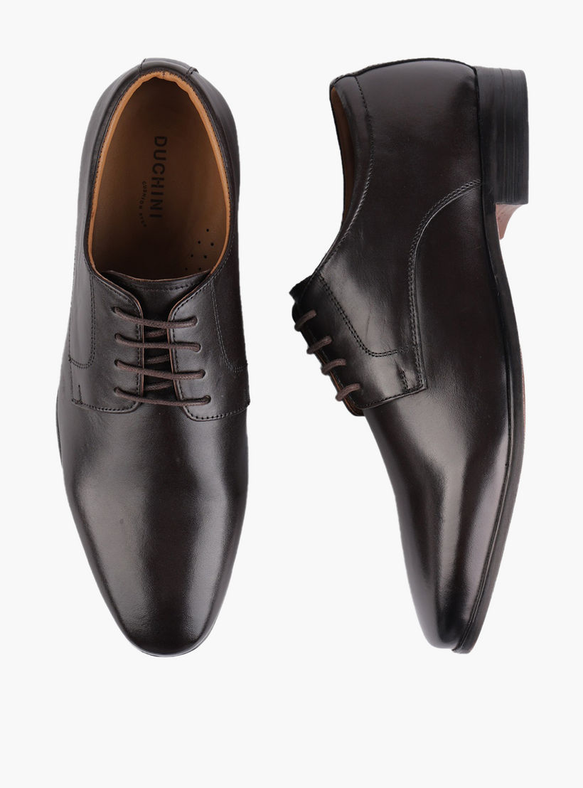 حذاء ديربي جلد برباط للرجال من دوتشيني-men-shoes-formalshoes-image-1