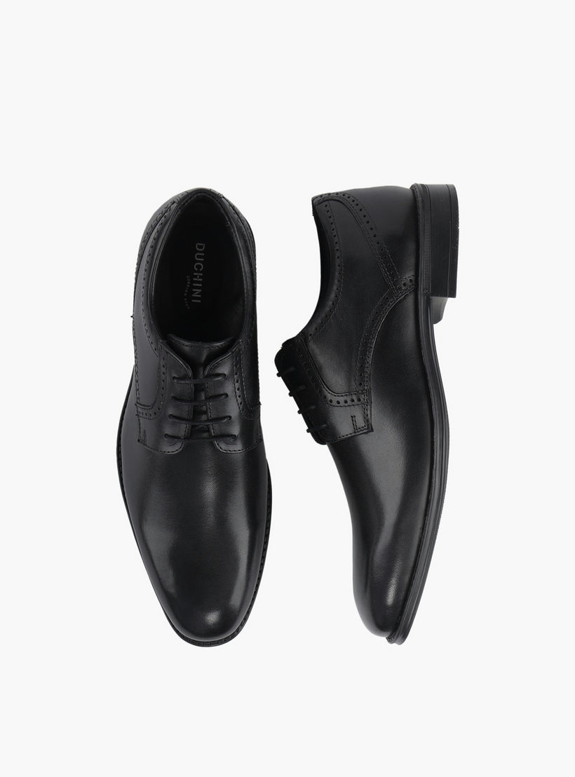 حذاء ديربي جلد برباط إغلاق للرجال من دوتشيني-men-shoes-formalshoes-image-1