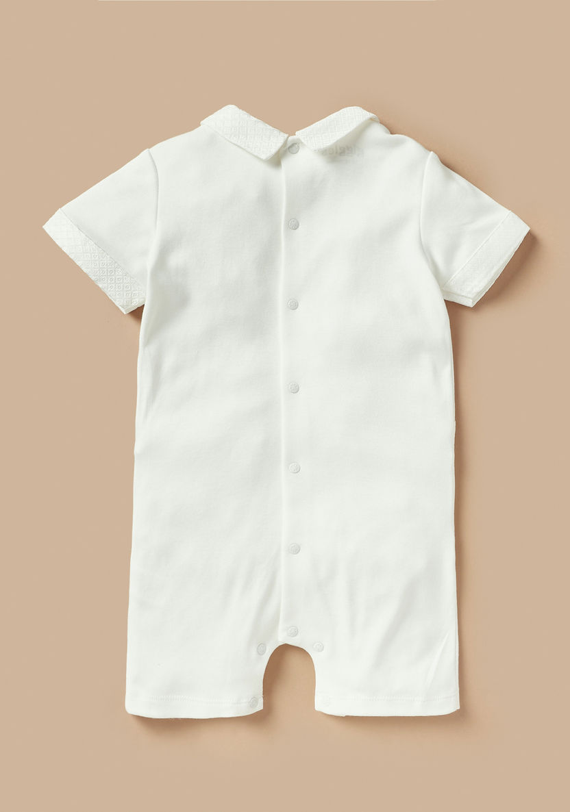Giggles Solid Collared Romper with Button Closure-Rompers%2C Dungarees and Jumpsuits-image-3