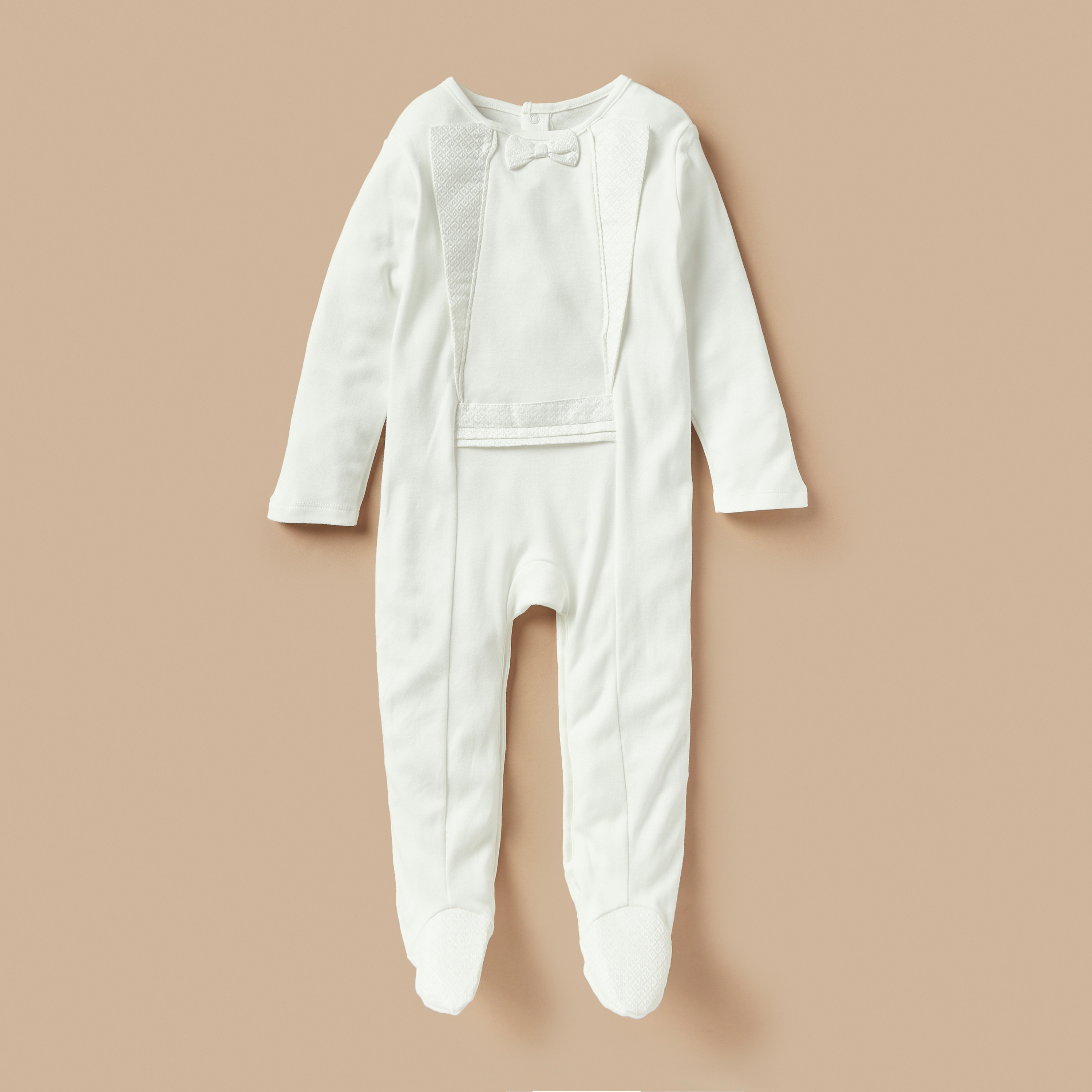 Sleepsuit with sale sleeves