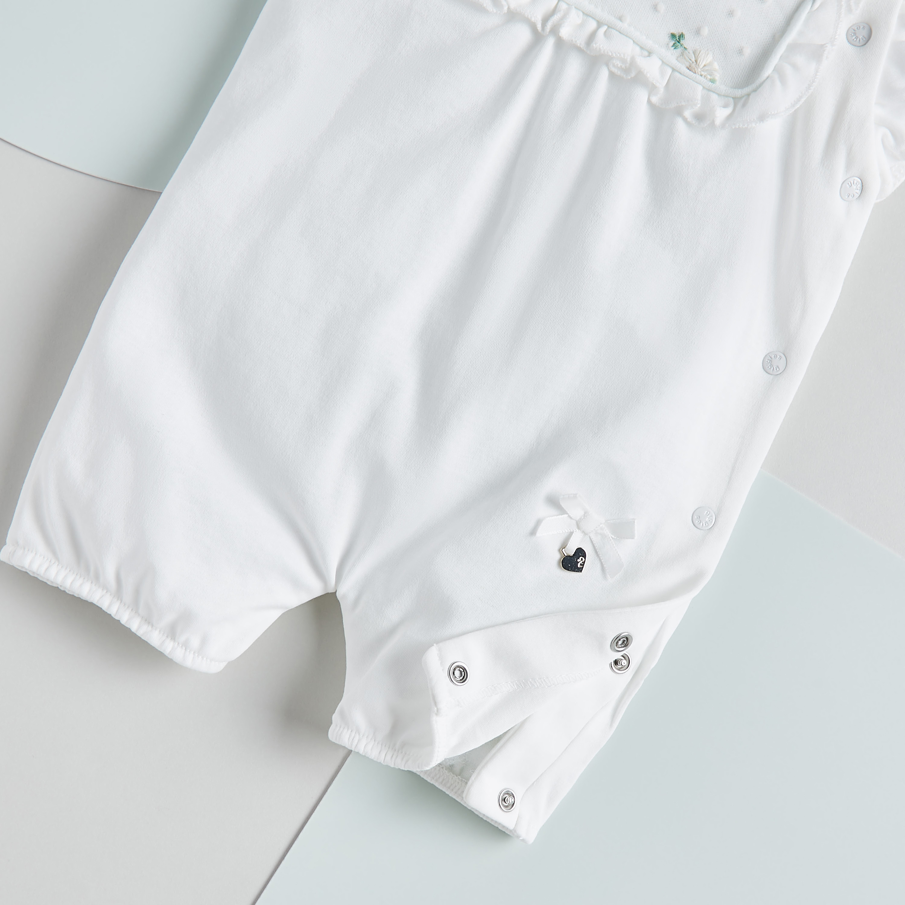Giggles Floral Embroidered Romper with Ruffled Sleeves-baby-girls-clothing-rompers-image-4