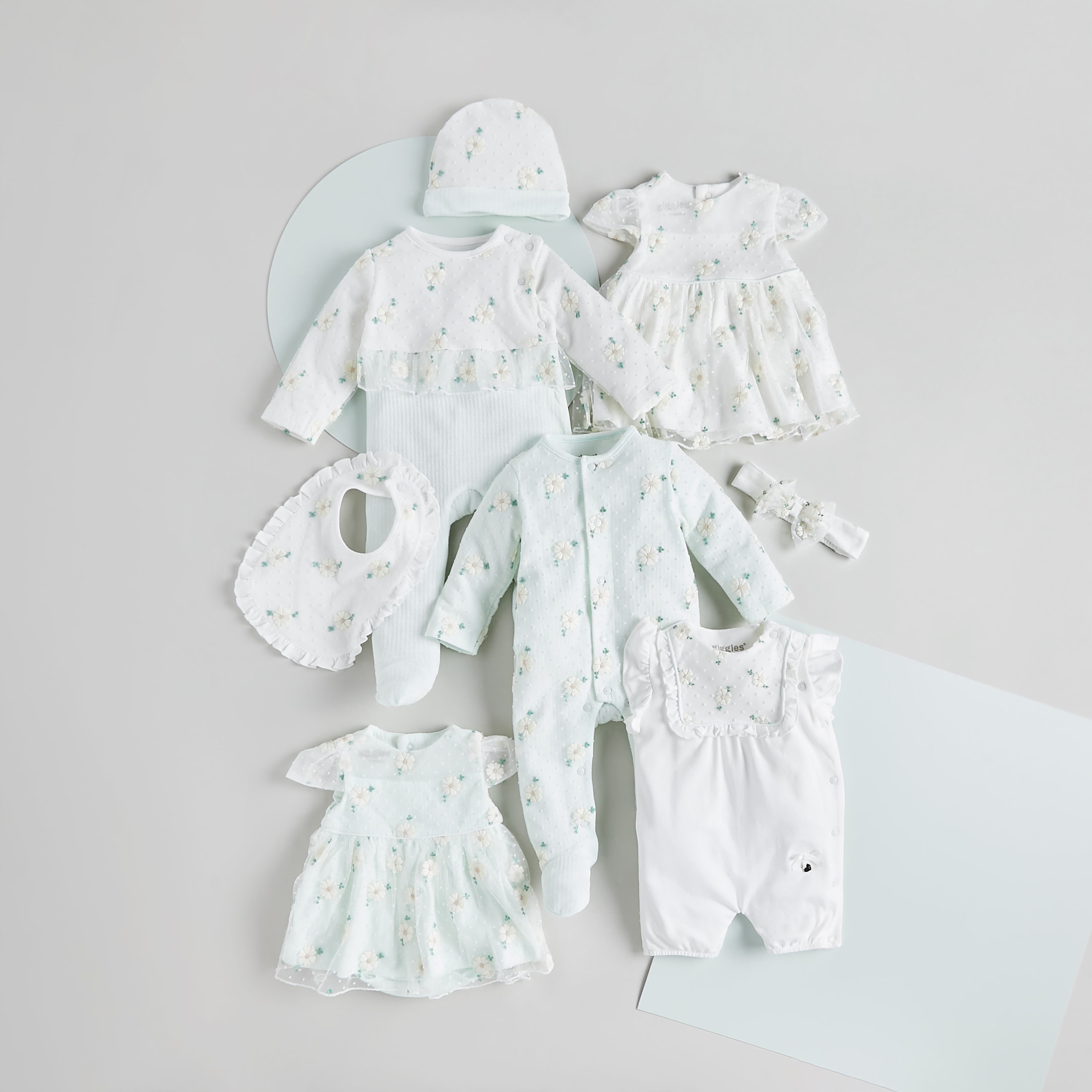 Giggles Floral Embroidered Romper with Ruffled Sleeves-baby-girls-clothing-rompers-image-5