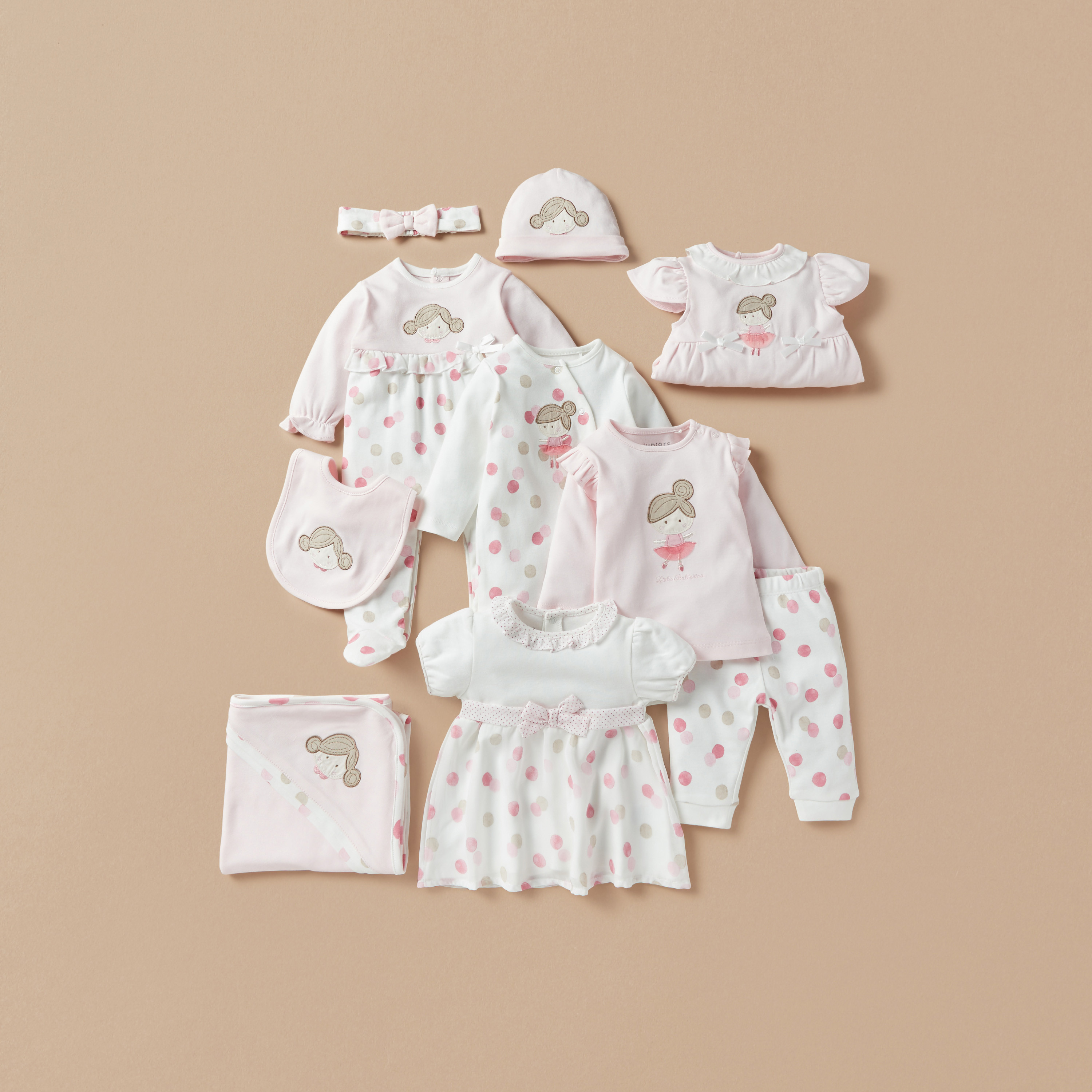 طقم بنطلون بيجاما وتيشيرت مطرّز من جونيورز-baby-girls-clothing-nightwear-pyjamasets-image-4