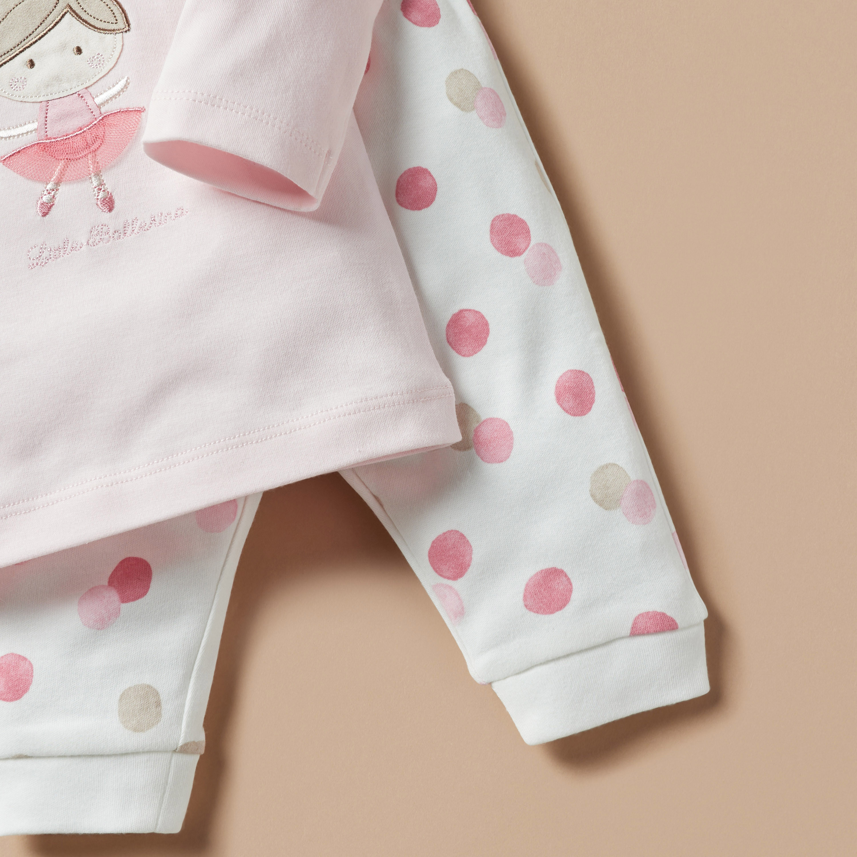 طقم بنطلون بيجاما وتيشيرت مطرّز من جونيورز-baby-girls-clothing-nightwear-pyjamasets-image-6