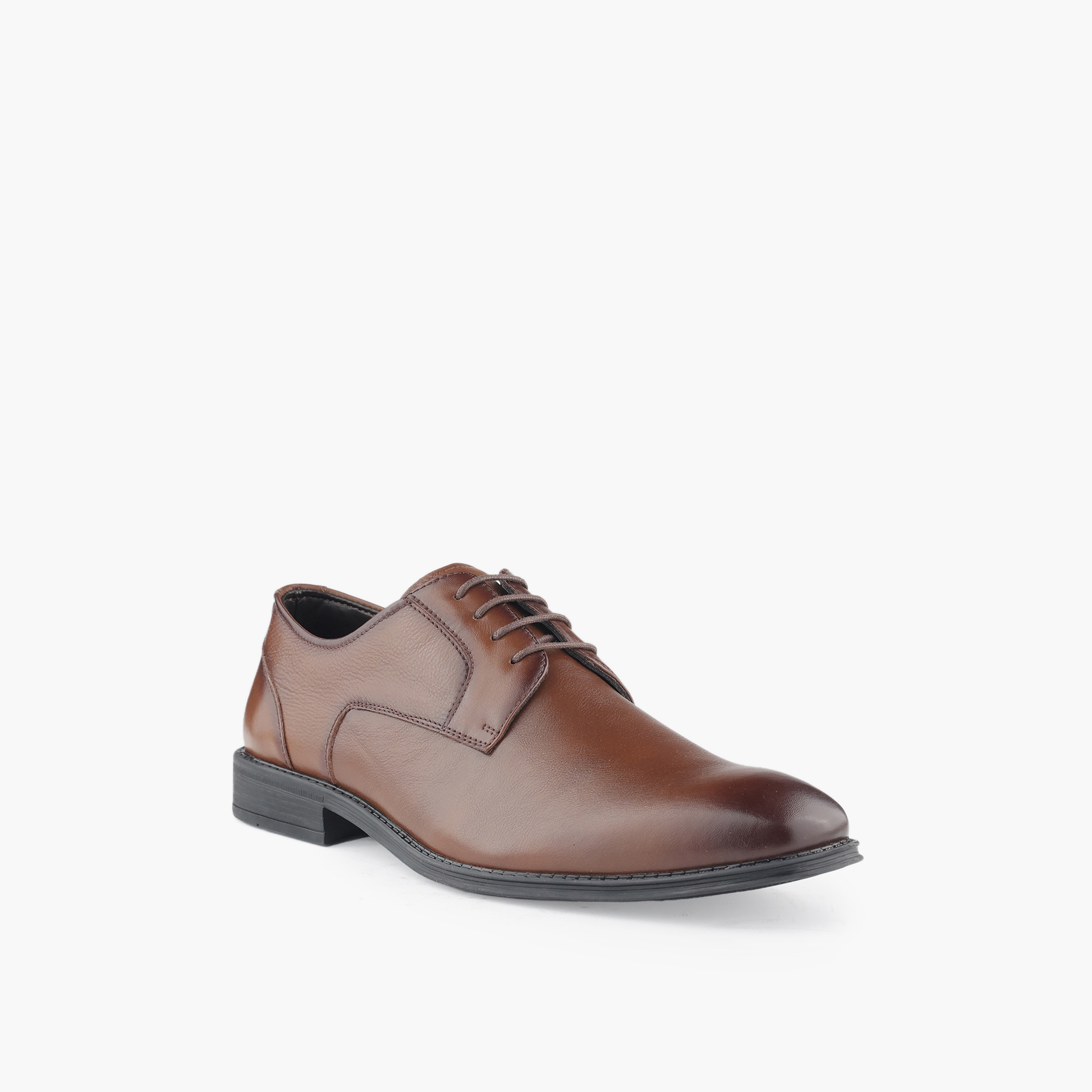 LBL by Shoexpress Men Lace-Up Leather Derby Shoes-men-shoes-formalshoes-image-2