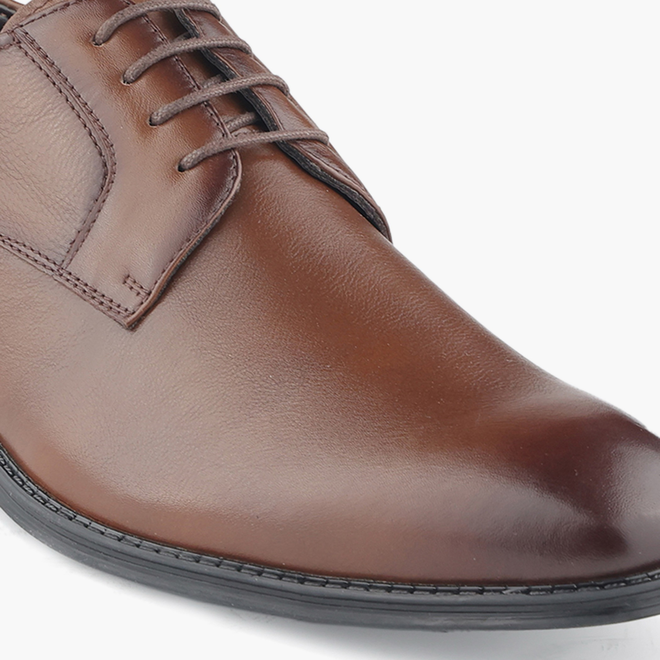 LBL by Shoexpress Men Lace-Up Leather Derby Shoes-men-shoes-formalshoes-image-4