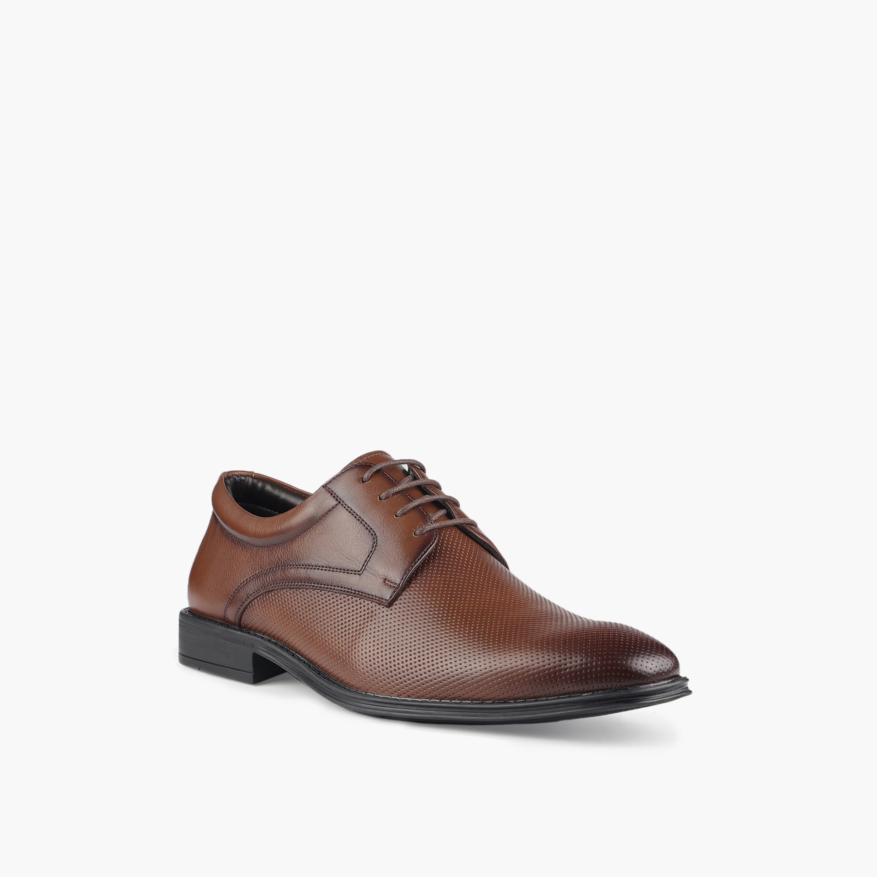 LBL by Shoexpress Men Lace-Up Leather Derby Shoes-men-shoes-formalshoes-image-2