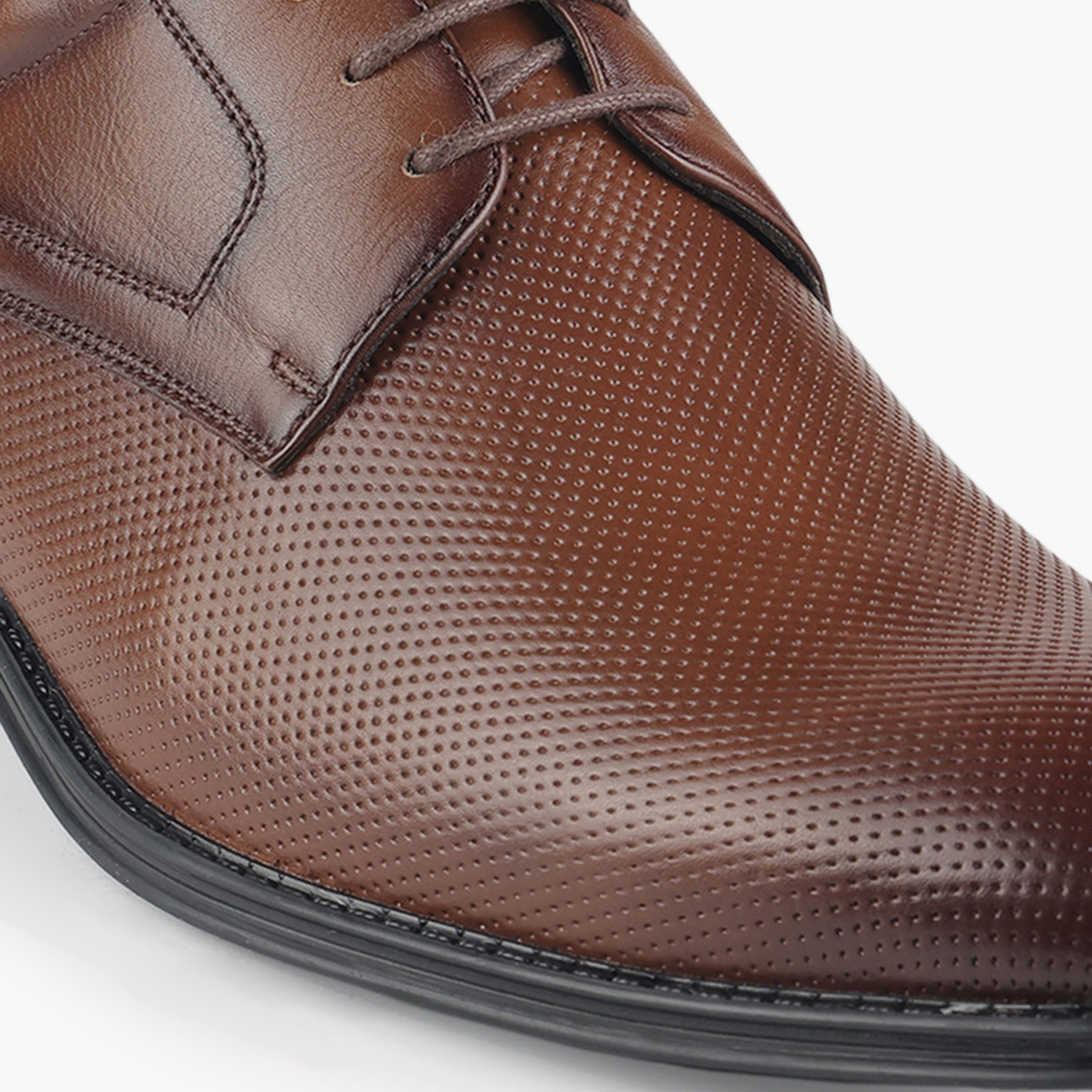 LBL by Shoexpress Men Lace-Up Leather Derby Shoes-men-shoes-formalshoes-image-4