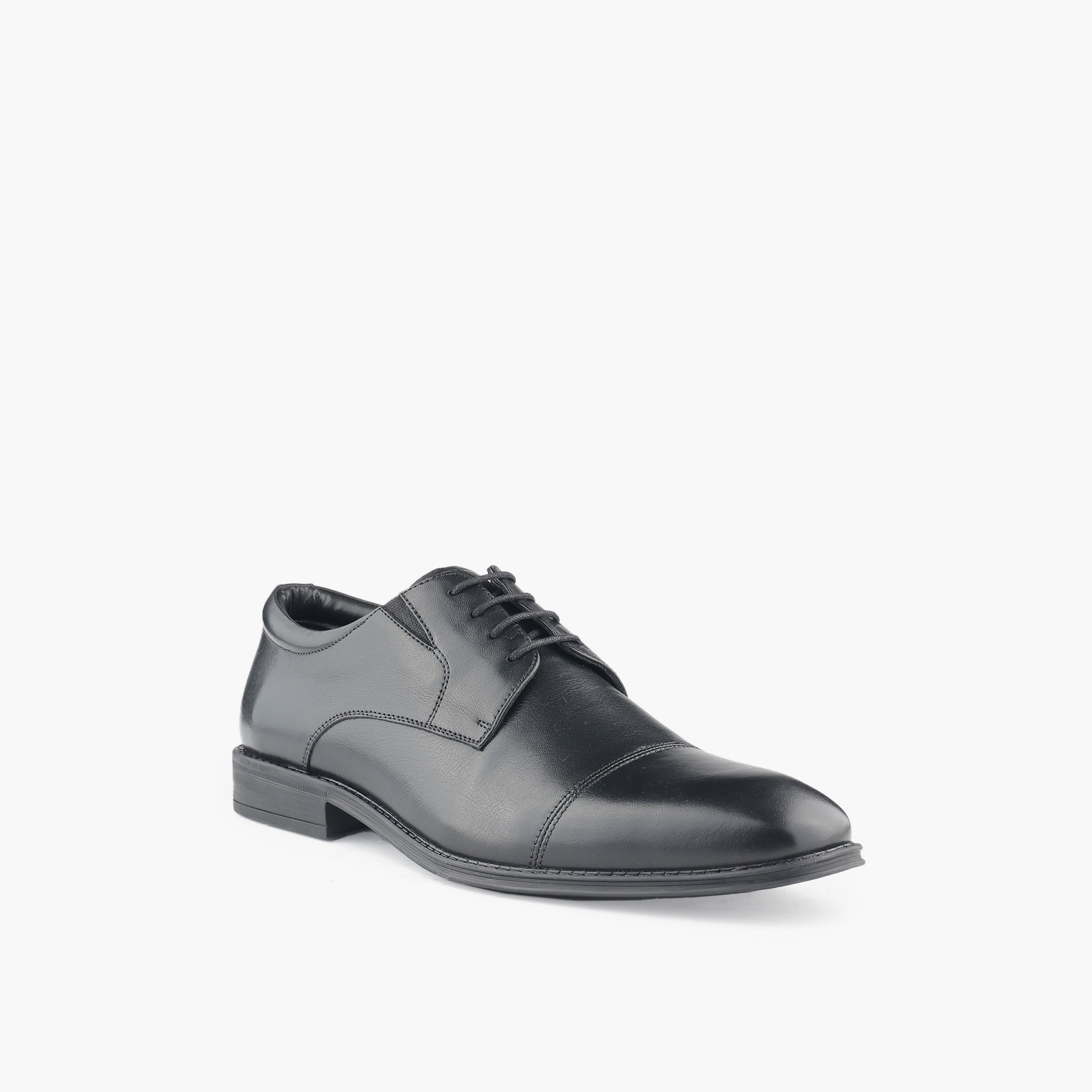 LBL by Shoexpress Men Lace-Up Leather Derby Shoes-men-shoes-formalshoes-image-2