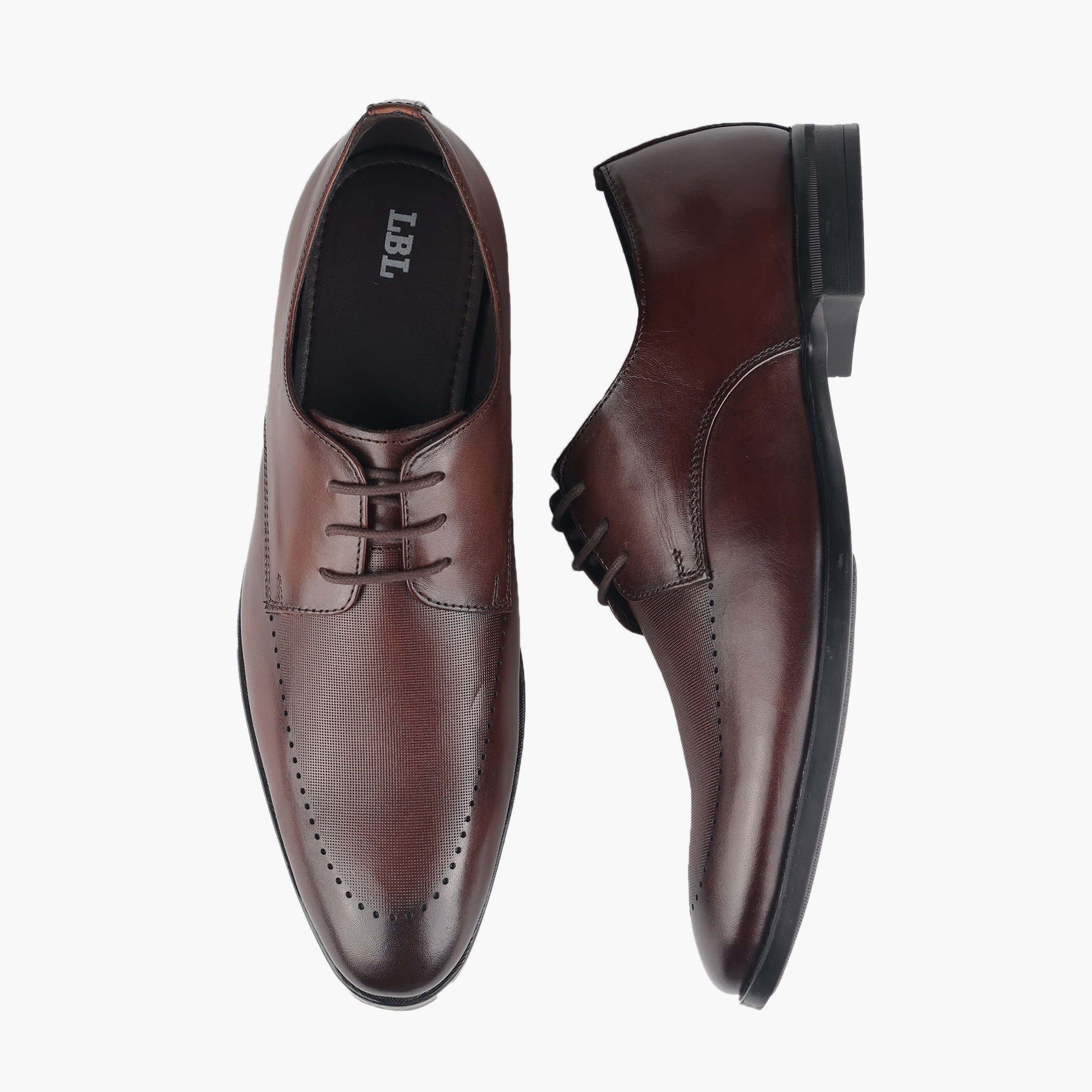 LBL by Shoexpress Men Lace-Up Derby Shoes-men-shoes-formalshoes-image-1