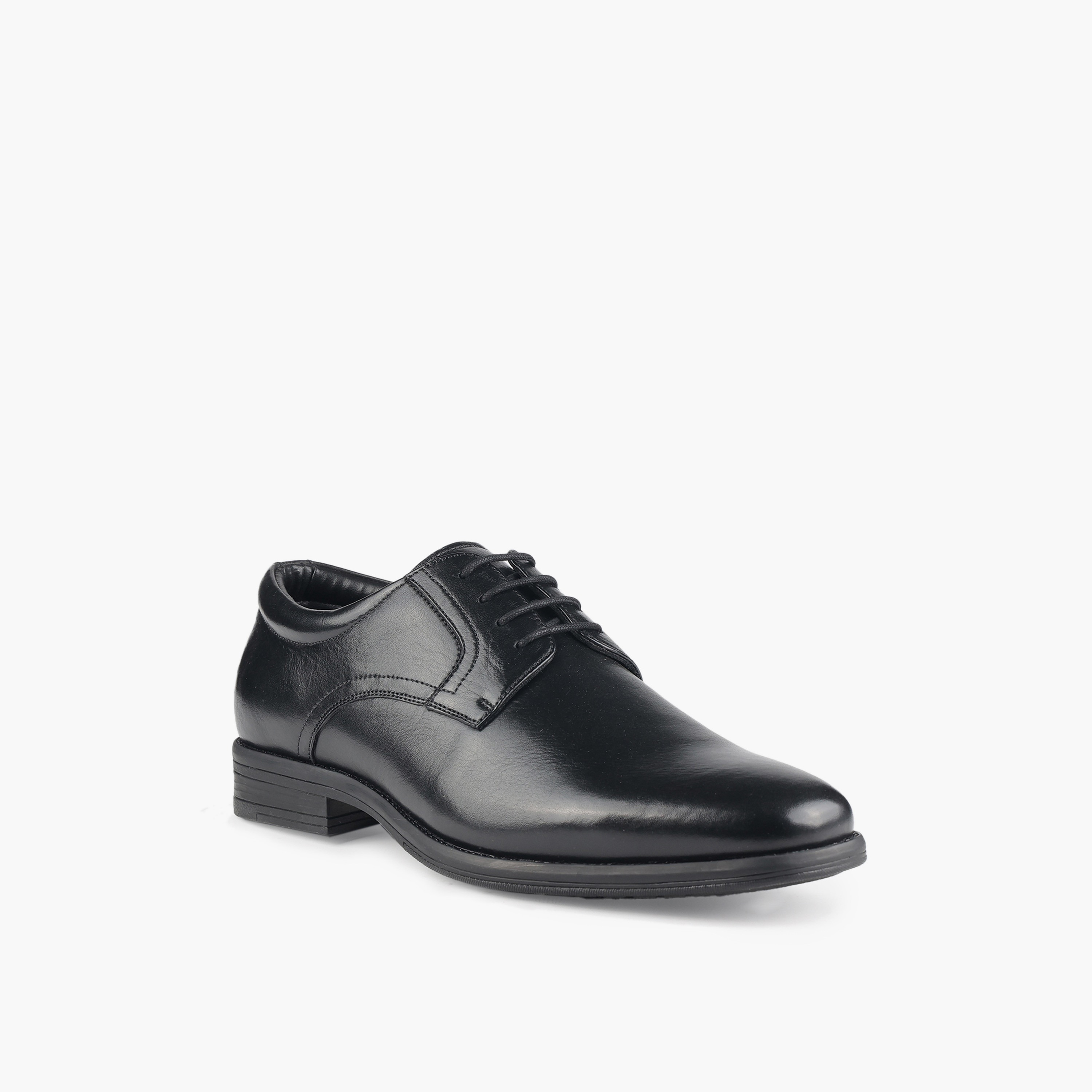 LBL by Shoexpress Men Lace-Up Leather Derby Shoes-men-shoes-formalshoes-image-2