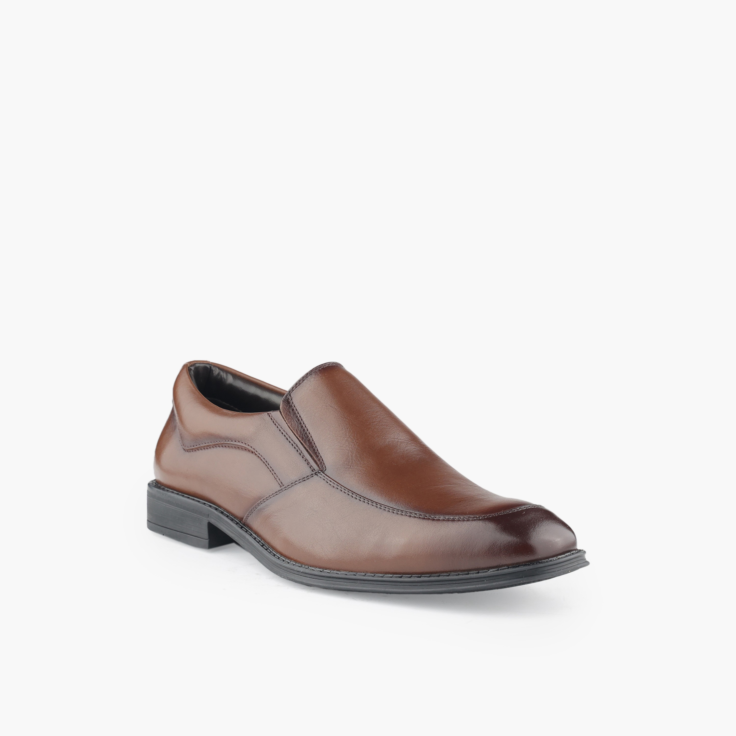 LBL by Shoexpress Men Slip-On Leather Loafers-men-shoes-formalshoes-image-2