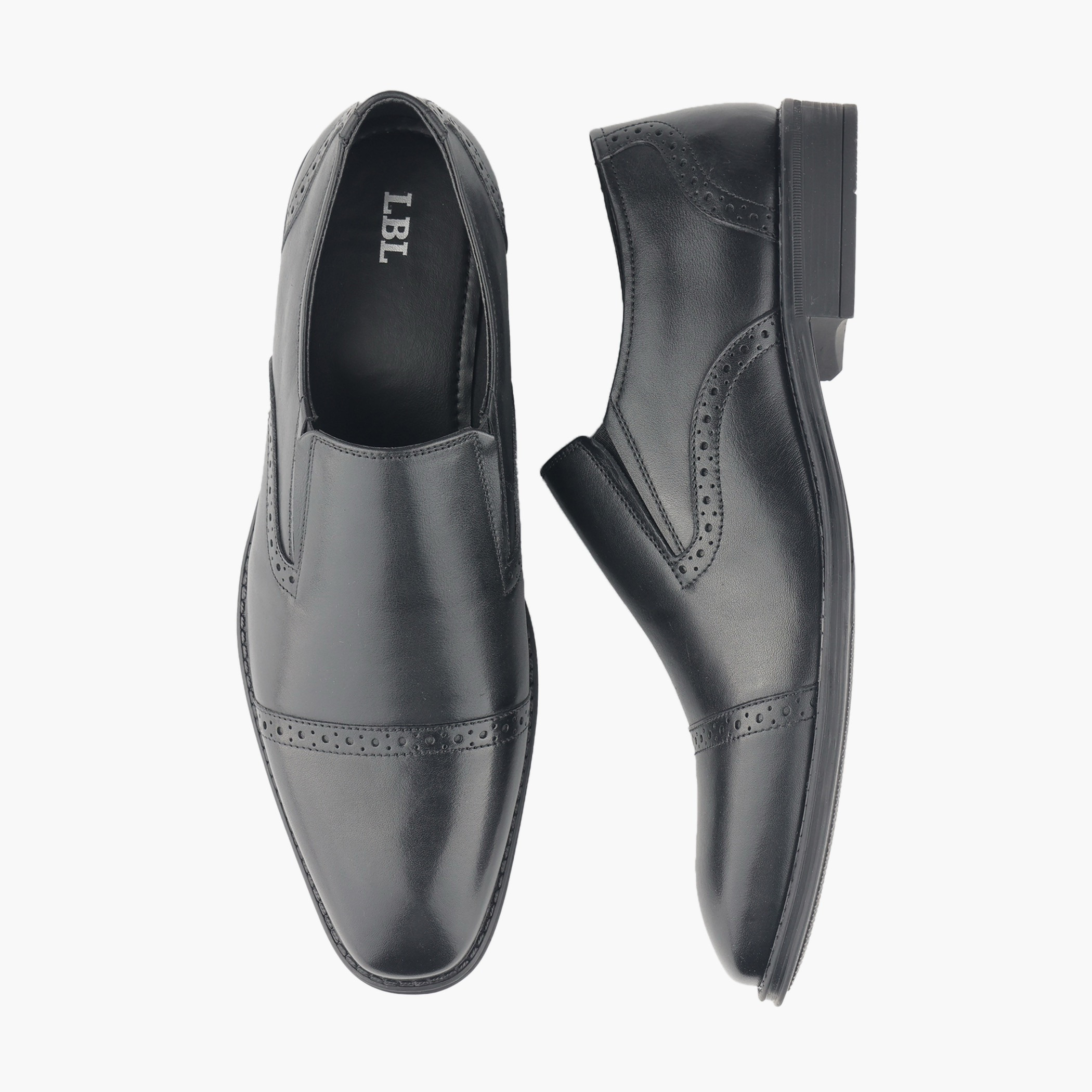 LBL by Shoexpress Men Slip-On Leather Loafers-men-shoes-loafersandmoccasins-image-1