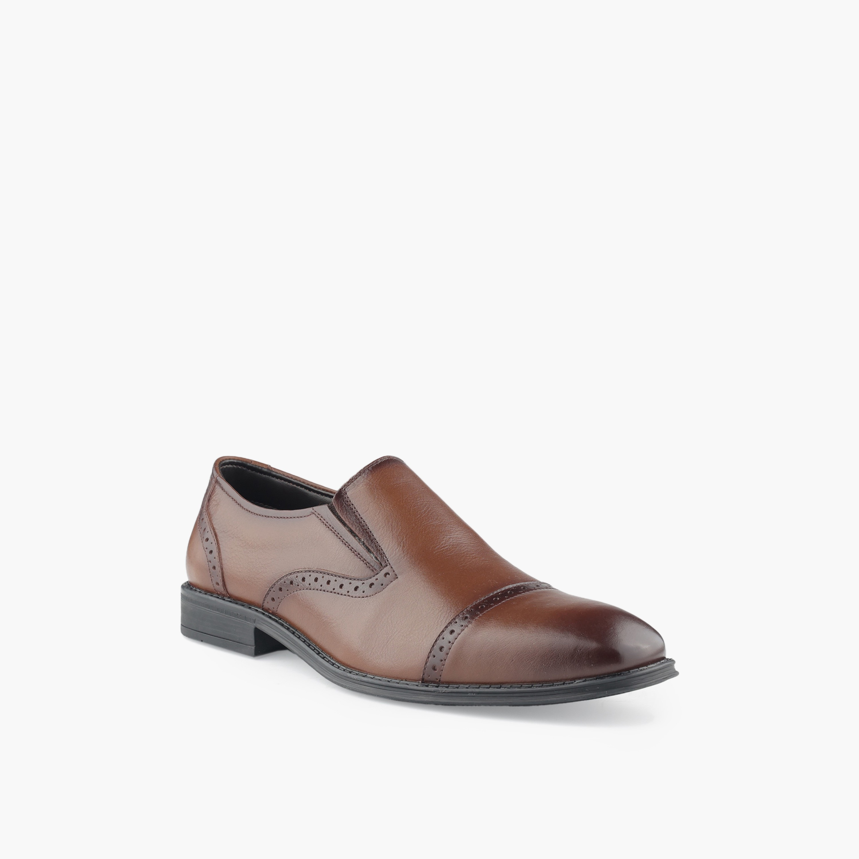 LBL by Shoexpress Men Slip-On Leather Loafers-men-shoes-loafersandmoccasins-image-2