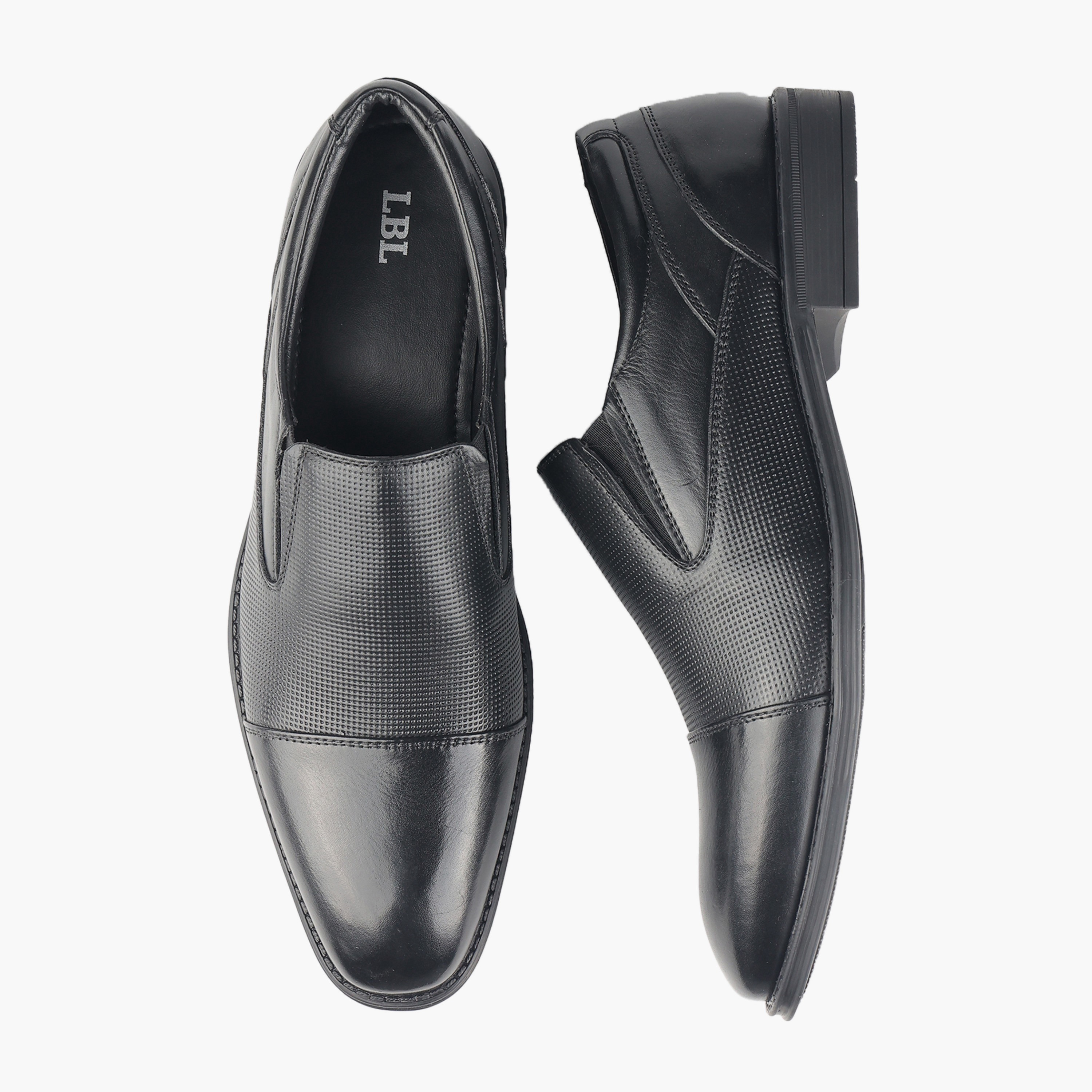LBL by Shoexpress Men Slip-On Leather Loafers-men-shoes-loafersandmoccasins-image-1