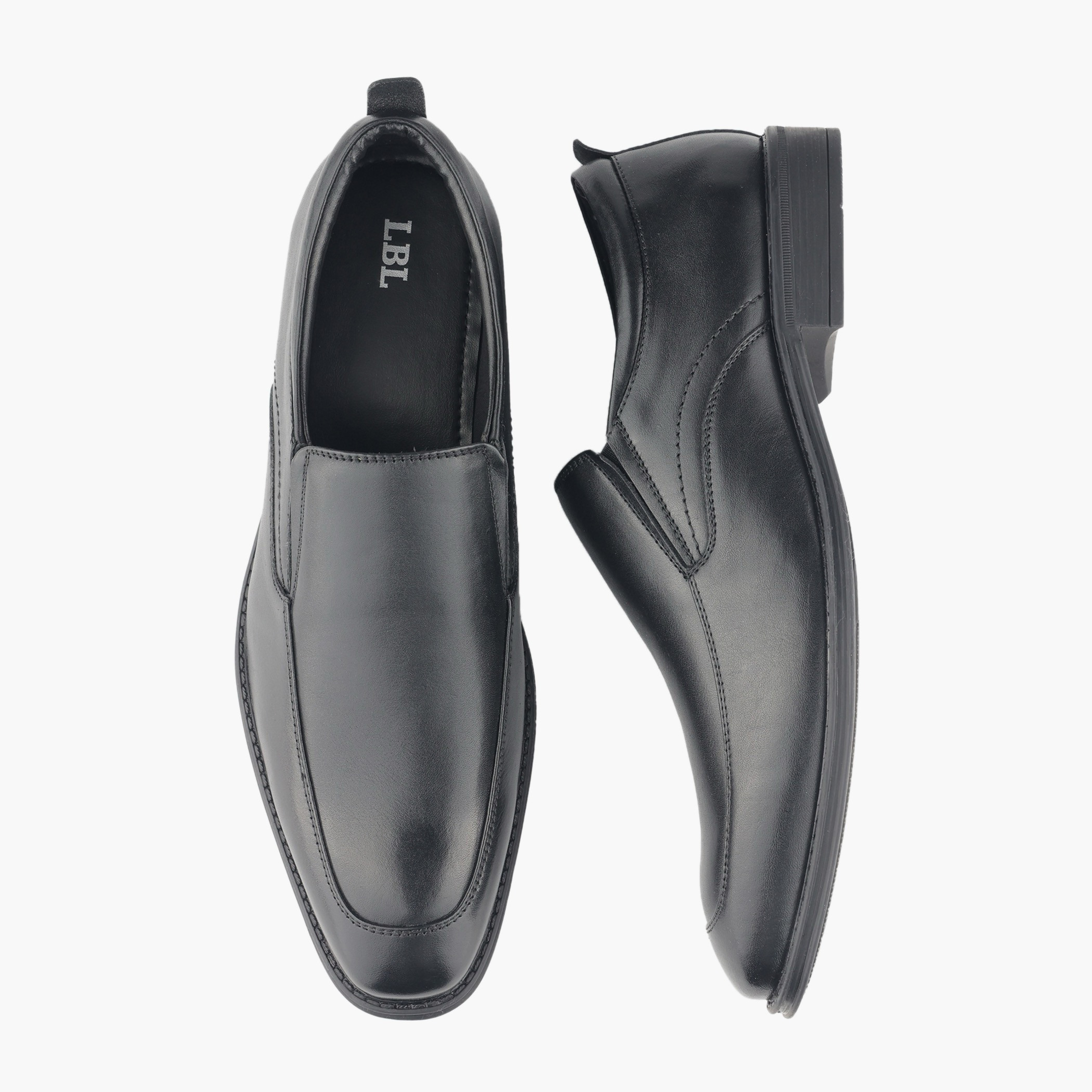 LBL by Shoexpress Men Slip-On Leather Loafers-men-shoes-loafersandmoccasins-image-1
