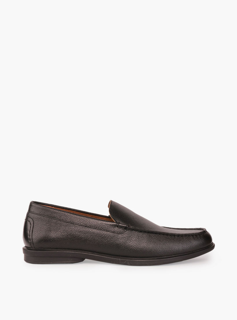 حذاء لوفر جلد سهل الارتداء للرجال إل بي إل من شو إكسبريس-men-shoes-formalshoes-image-3