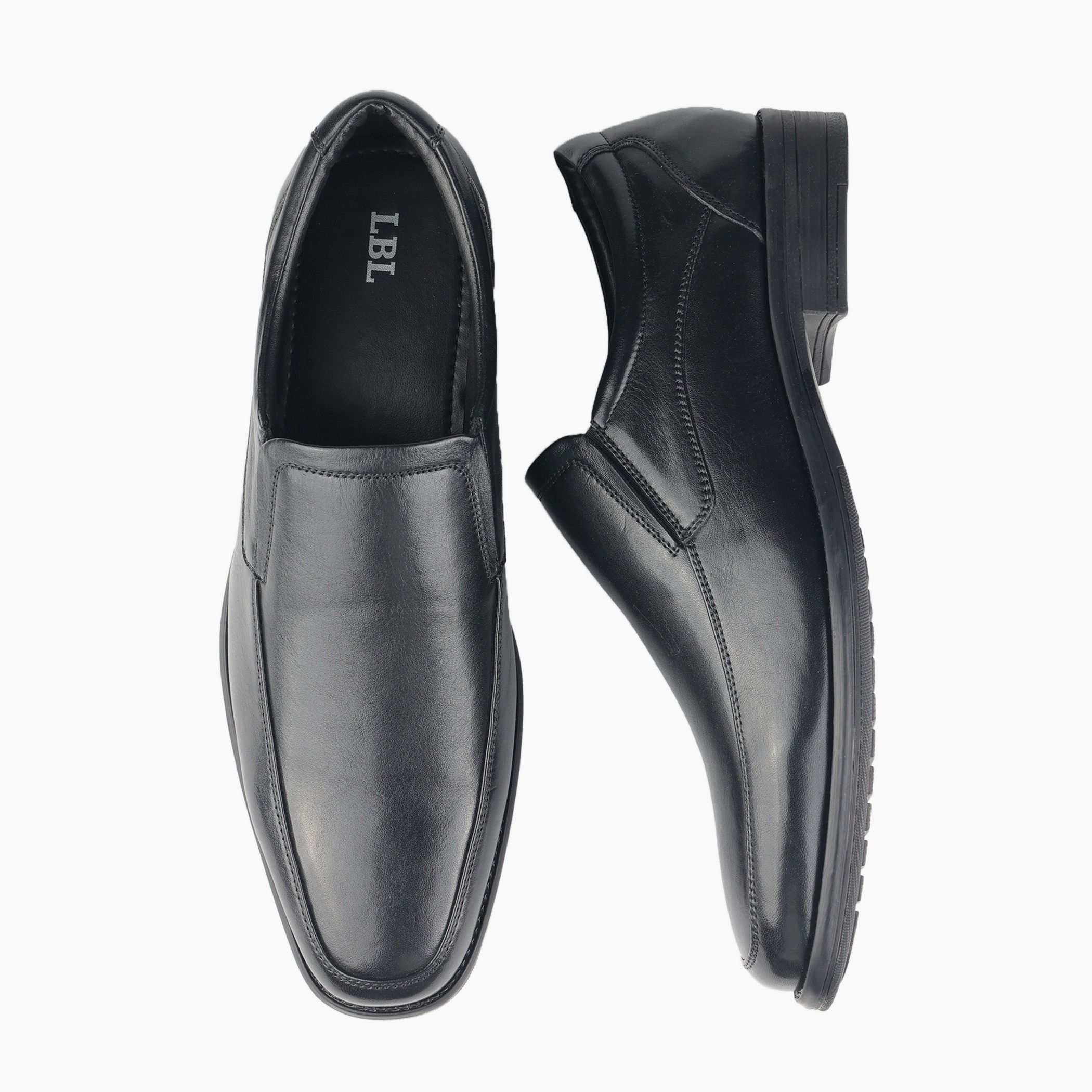 LBL by Shoexpress Men Slip-On Leather Loafers-men-shoes-loafersandmoccasins-image-1