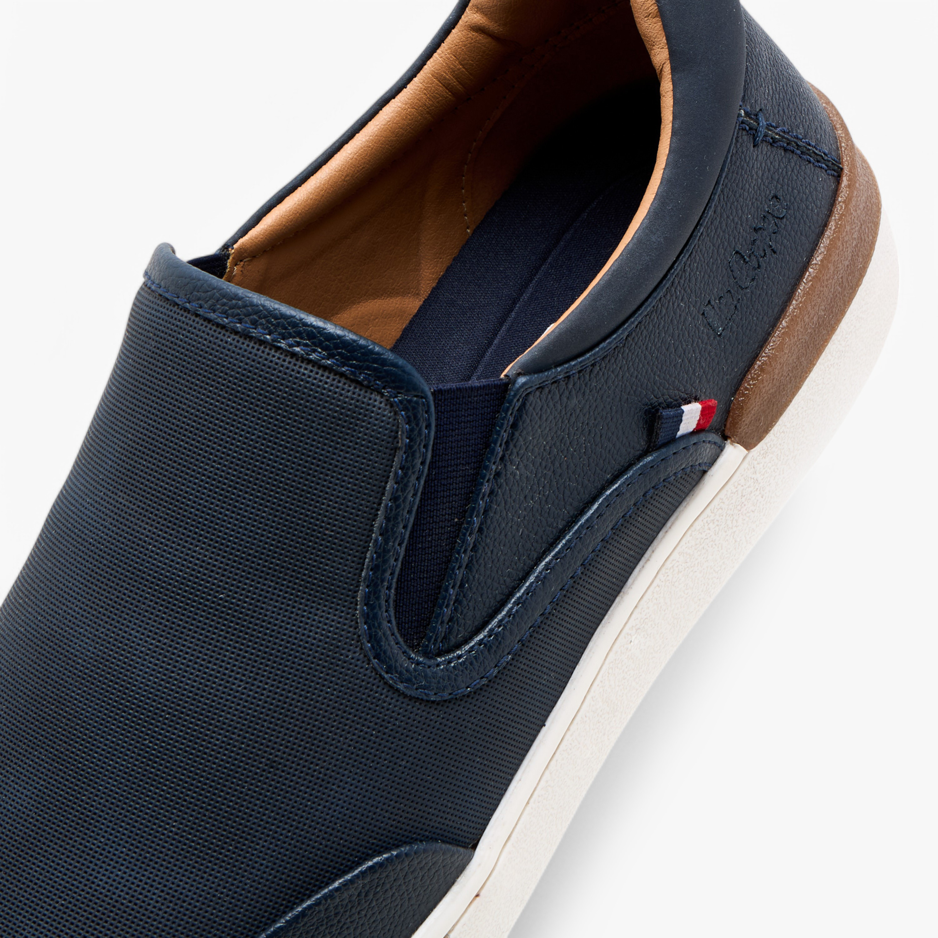 Lee Cooper Men's Logo Detail Slip-On Loafers-men-shoes-loafersandmoccasins-image-4